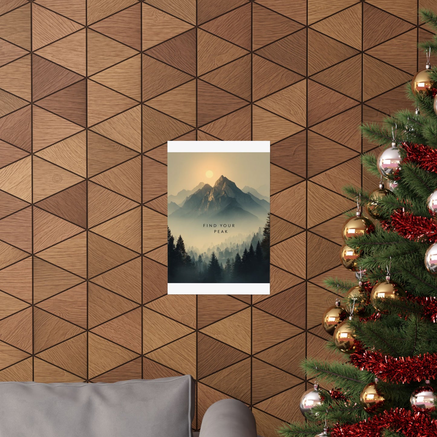 Mountain Landscape Wall Art: Find Your Peak Poster