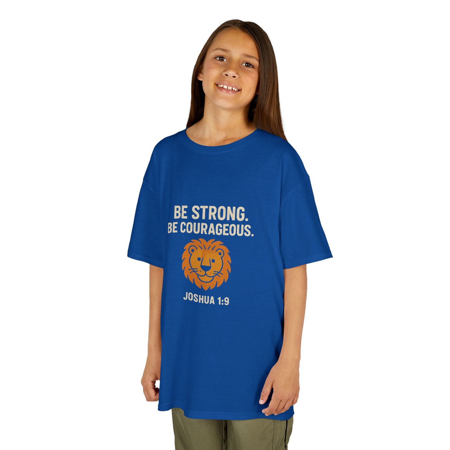 Courageous Kids Tee - Be Strong in the Lord