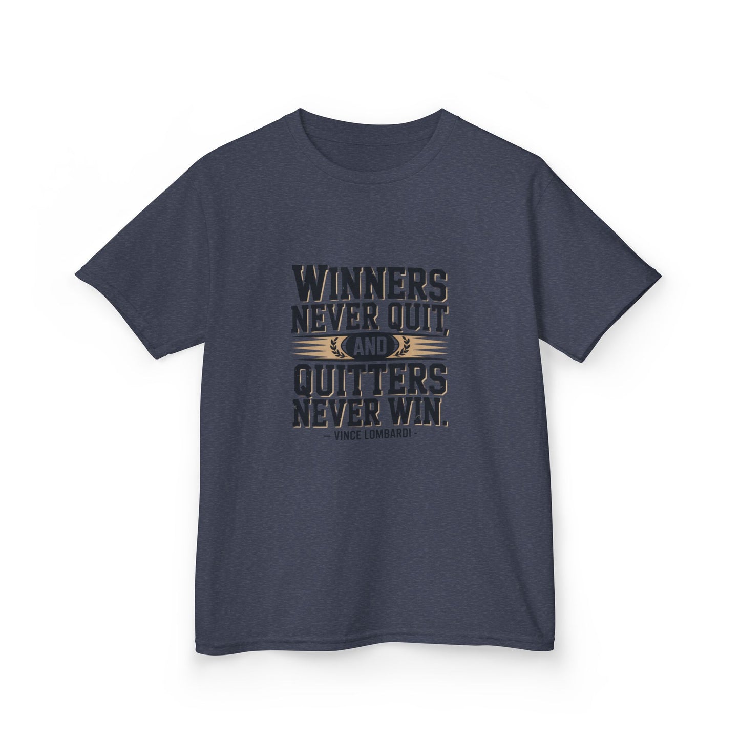 Winners Never Quit Kids Tee