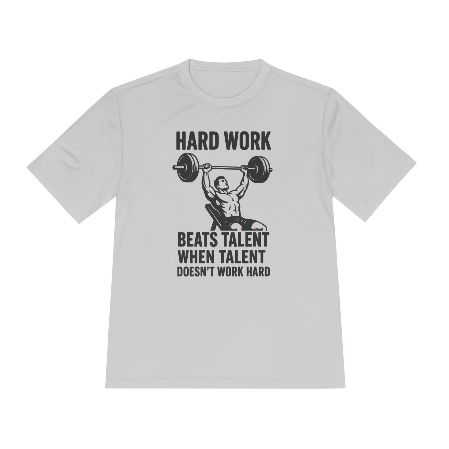 Hard Work Motivation Unisex Moisture Wicking Tee
