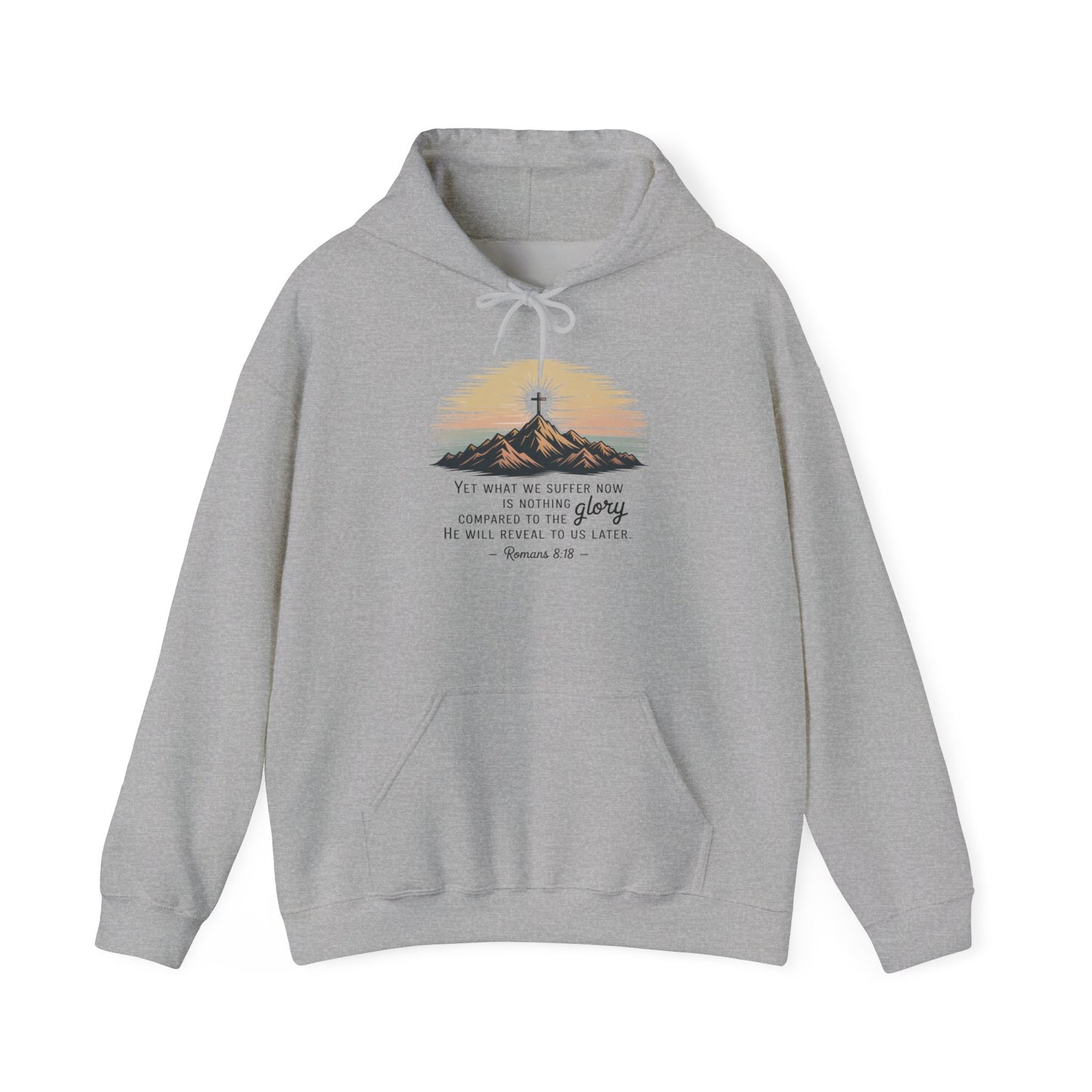 Inspirational Scripture Hoodie for Comfort and Faith