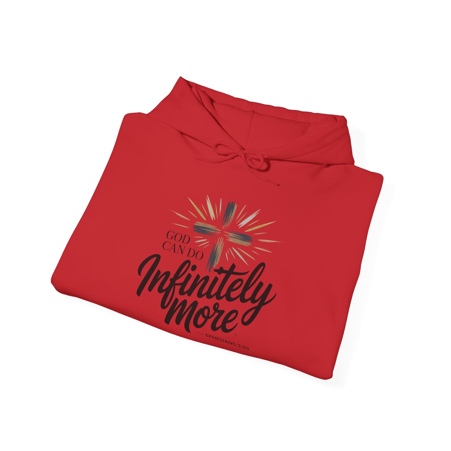 Infinity More Hooded Sweatshirt - Unisex Inspirational Pullover