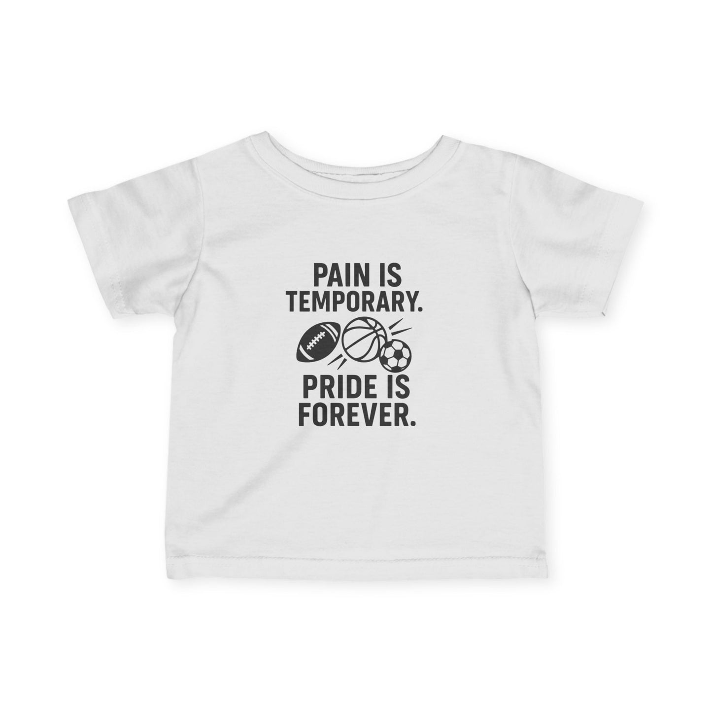 Youth Sports Tee - "Pain Is Temporary, Pride Is Forever"