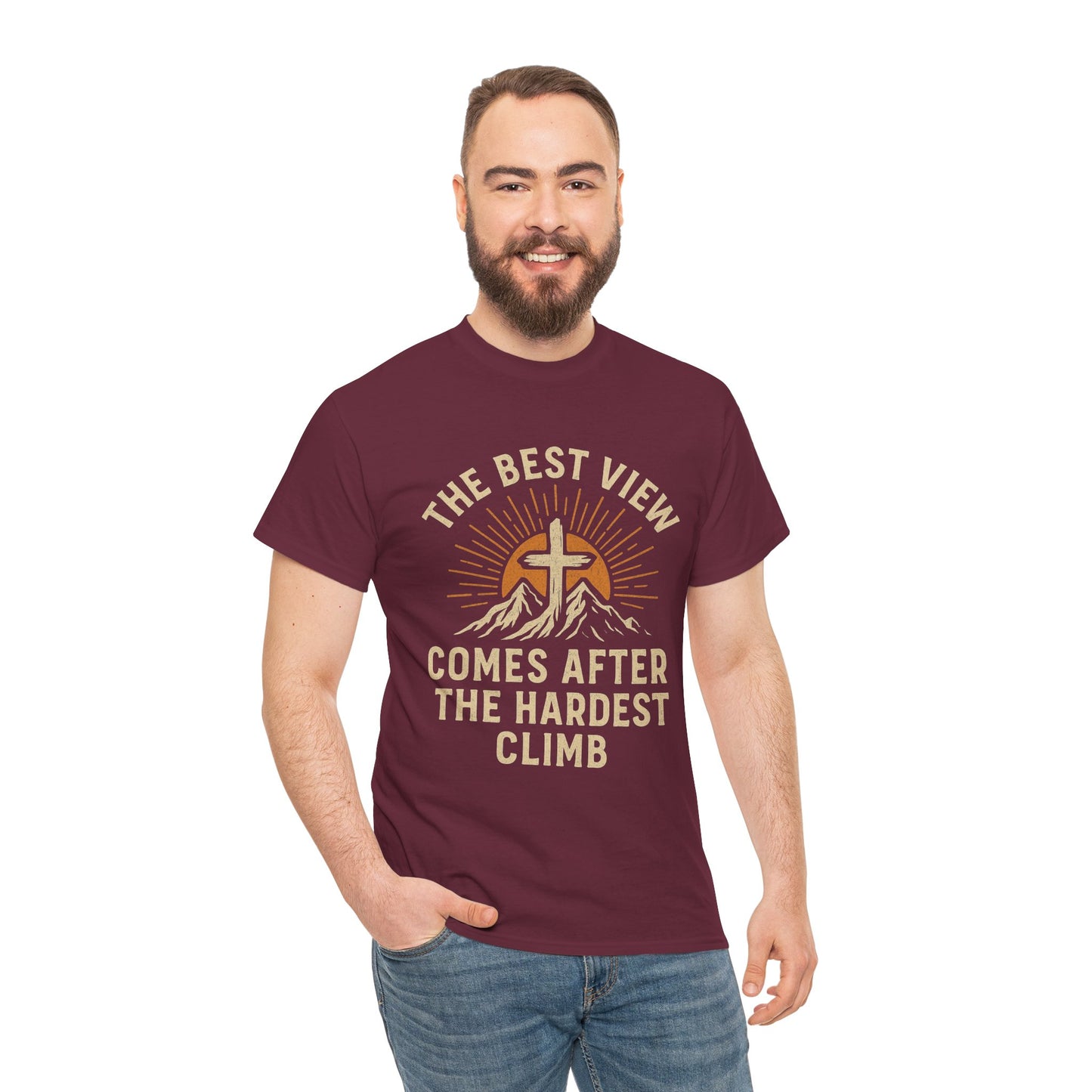 Inspirational Adventure Unisex Heavy Cotton Tee