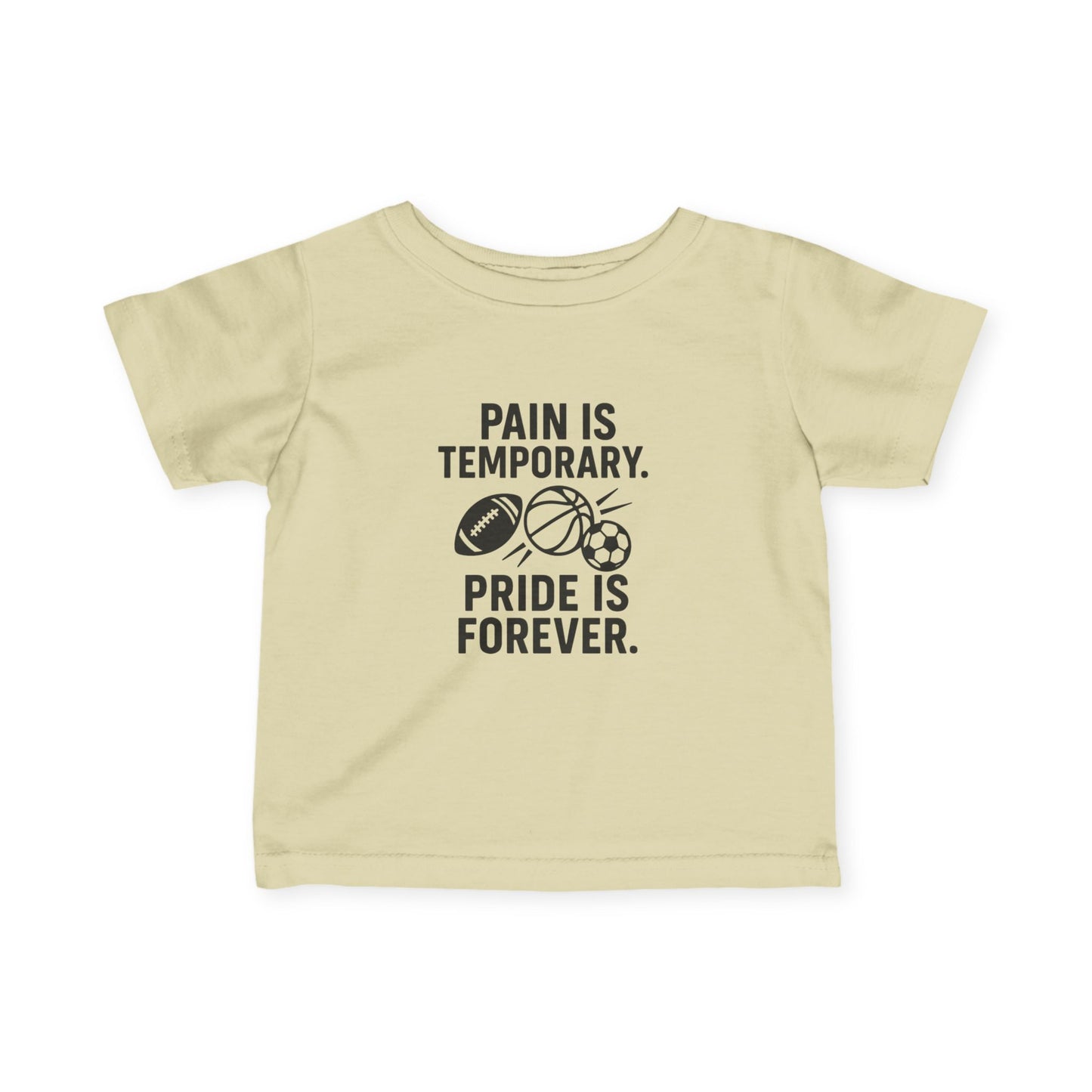 Youth Sports Tee - "Pain Is Temporary, Pride Is Forever"