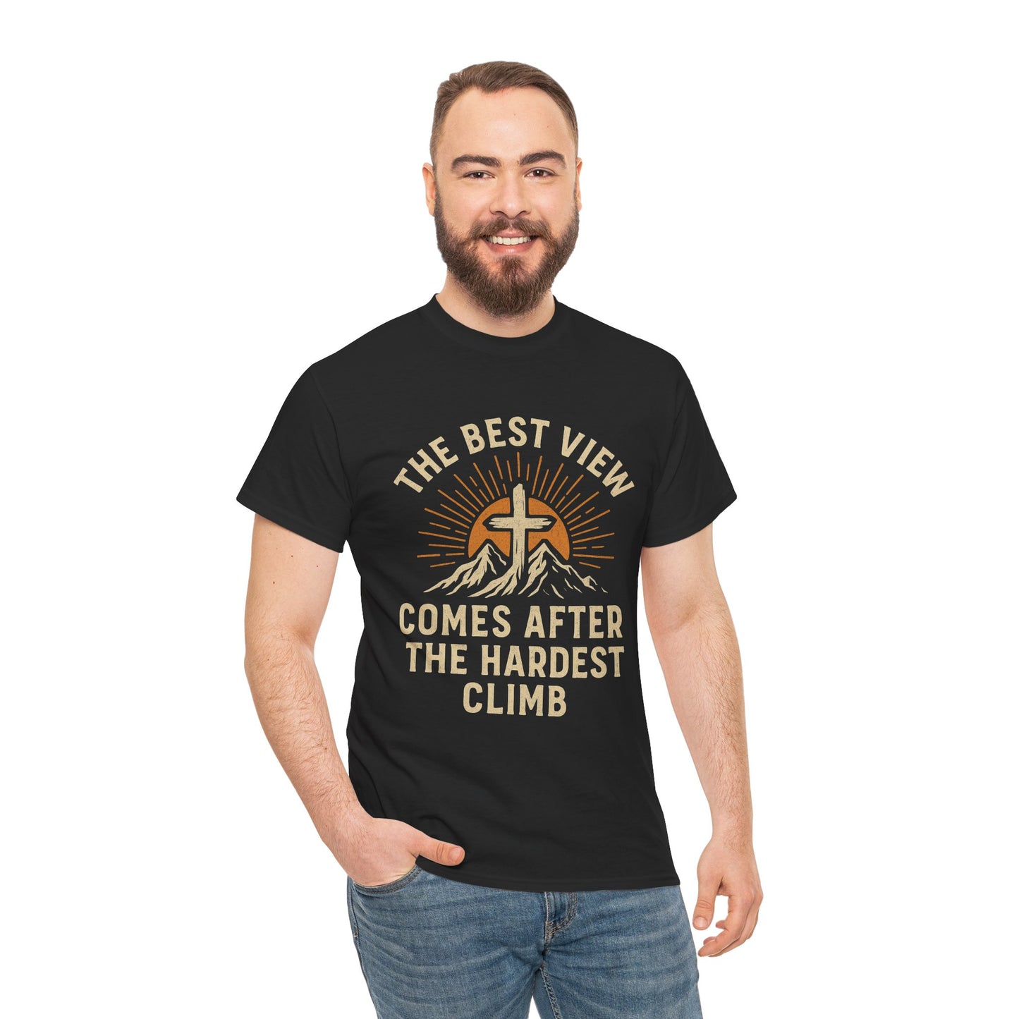 Inspirational Adventure Unisex Heavy Cotton Tee