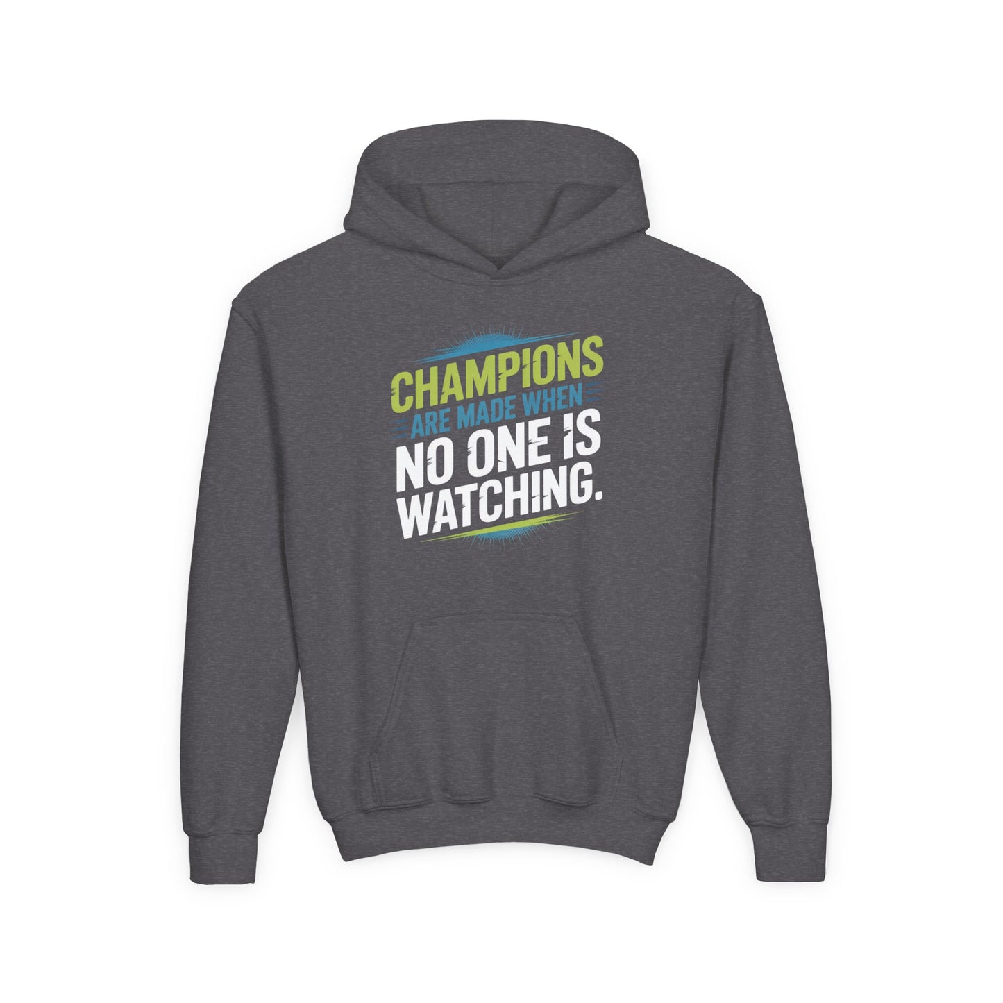 Champion Mindset Youth Hoodie - Inspirational Sports Sweatshirt