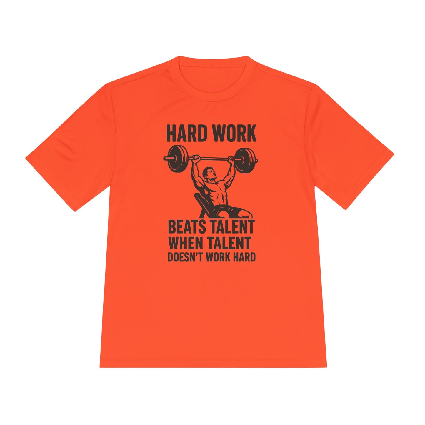 Hard Work Motivation Unisex Moisture Wicking Tee