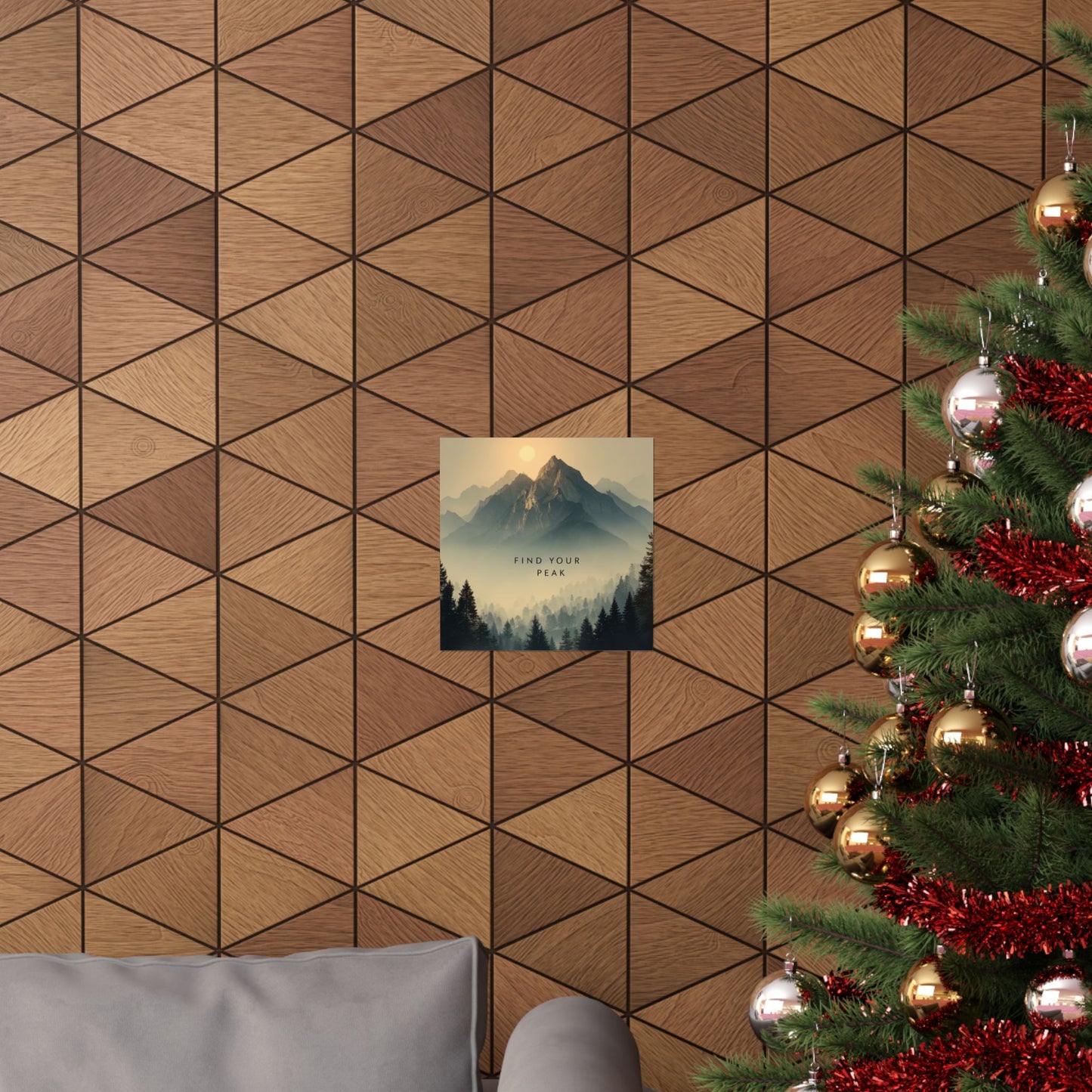 Mountain Landscape Wall Art: Find Your Peak Poster