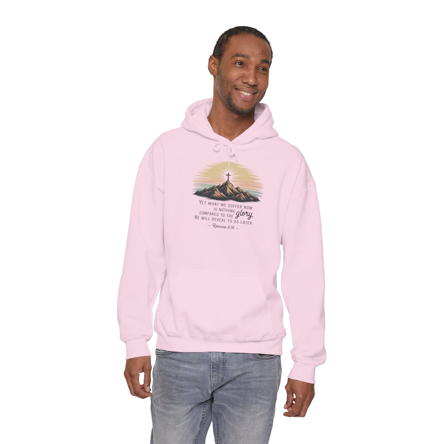 Inspirational Scripture Hoodie for Comfort and Faith