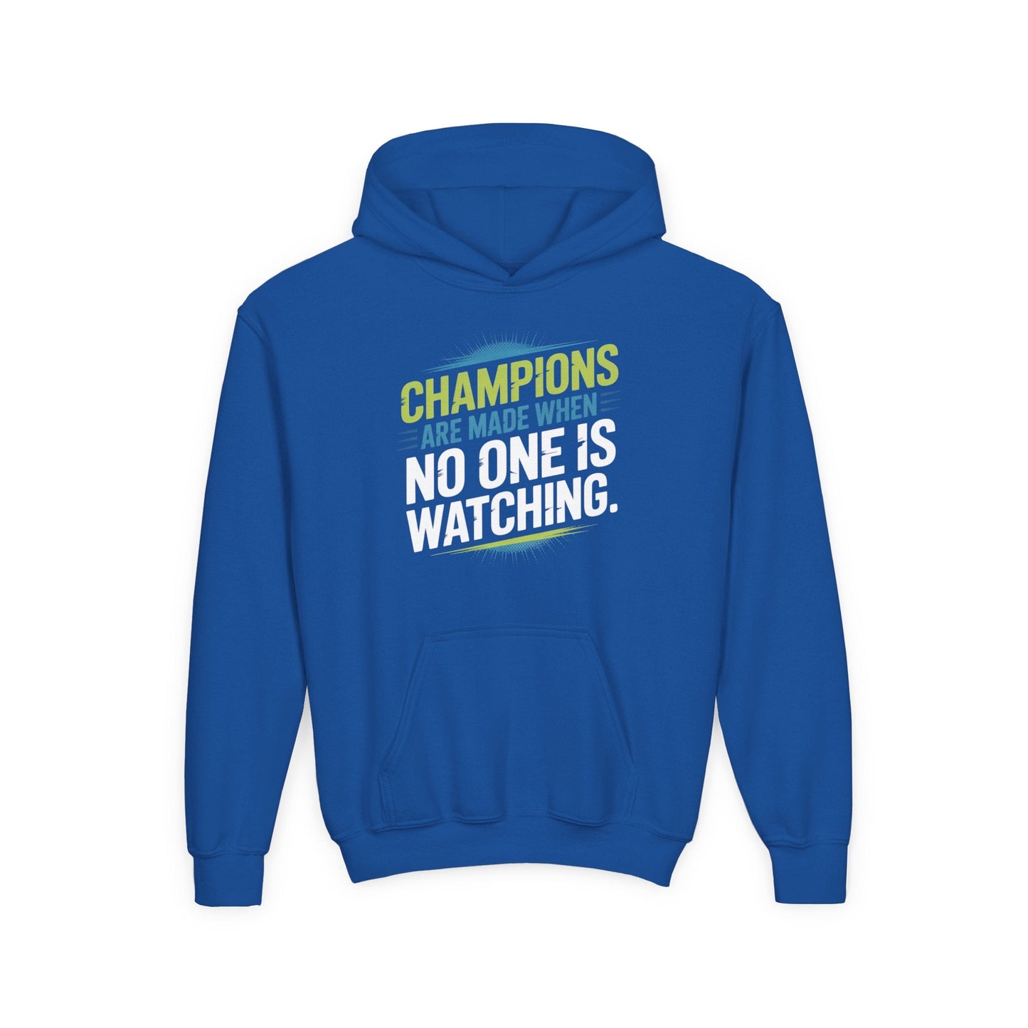 Champion Mindset Youth Hoodie - Inspirational Sports Sweatshirt - Peak Inspiration