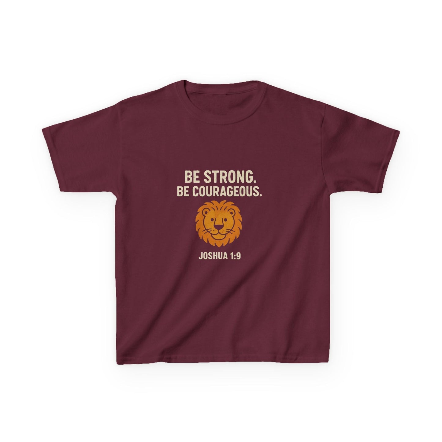 Courageous Kids Tee - Be Strong in the Lord - Peak Inspiration