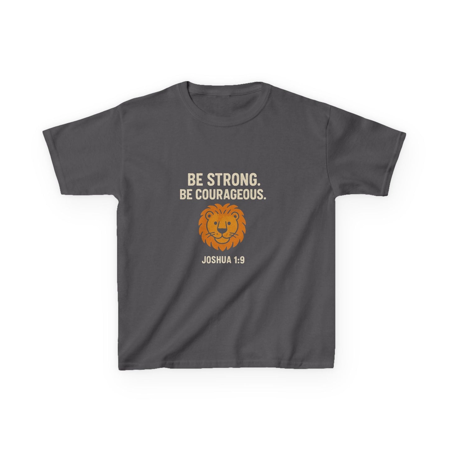 Courageous Kids Tee - Be Strong in the Lord - Peak Inspiration