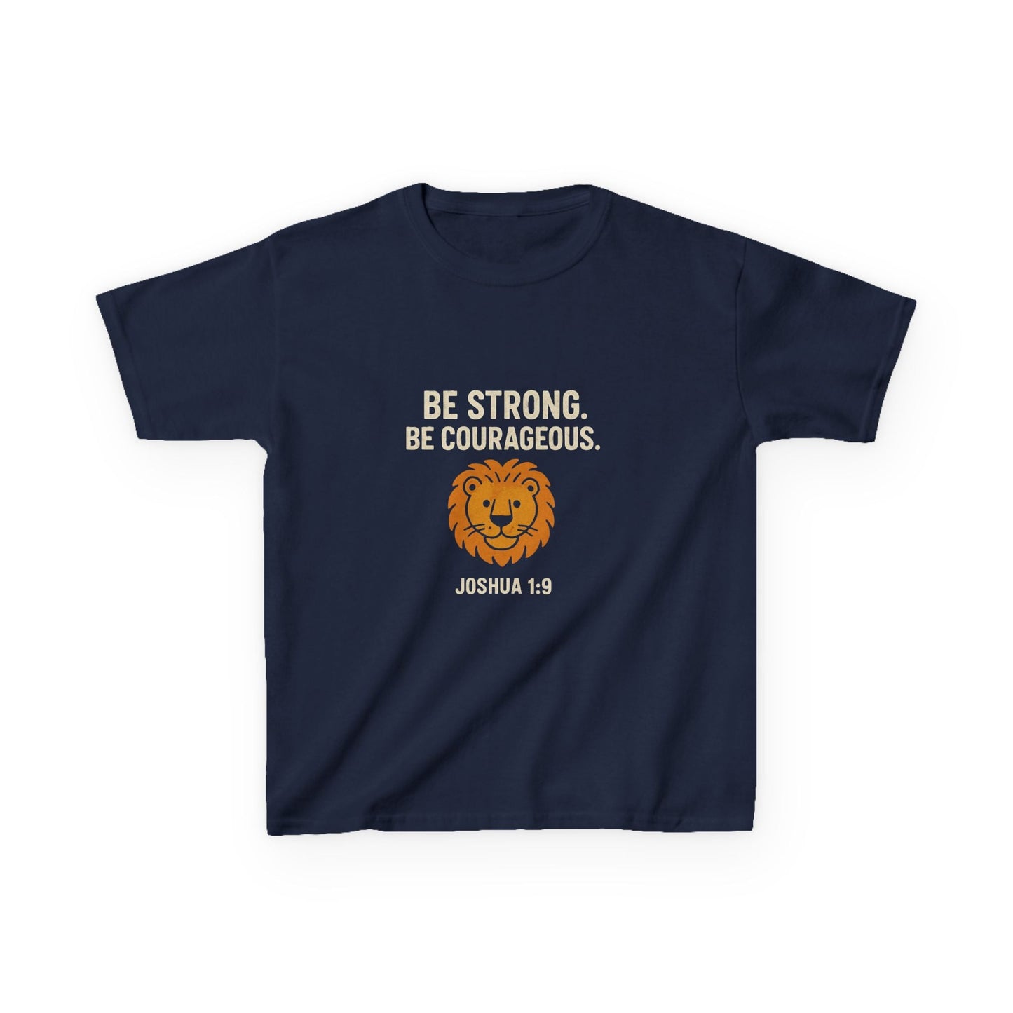 Courageous Kids Tee - Be Strong in the Lord - Peak Inspiration