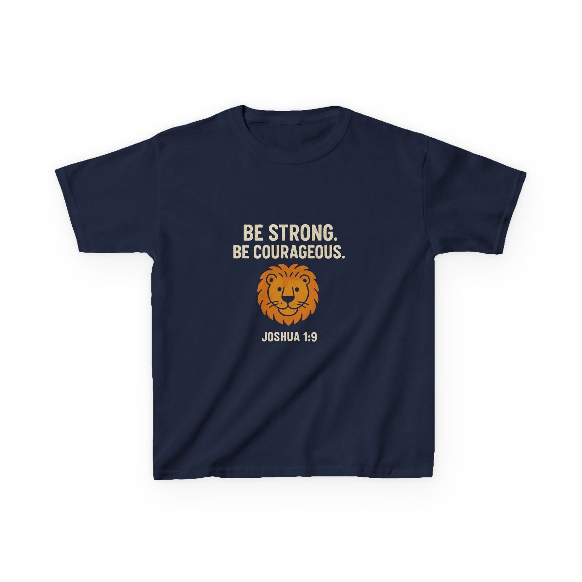 Courageous Kids Tee - Be Strong in the Lord - Peak Inspiration