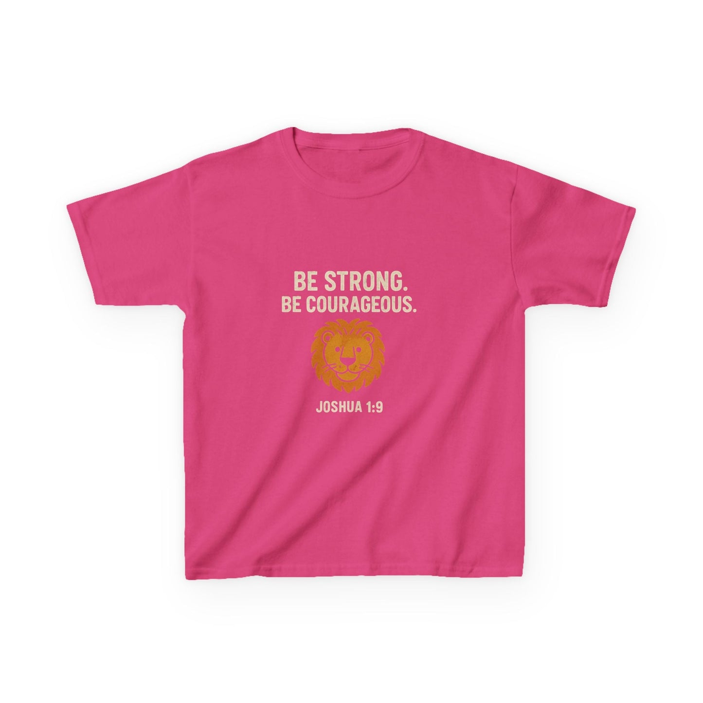 Courageous Kids Tee - Be Strong in the Lord - Peak Inspiration