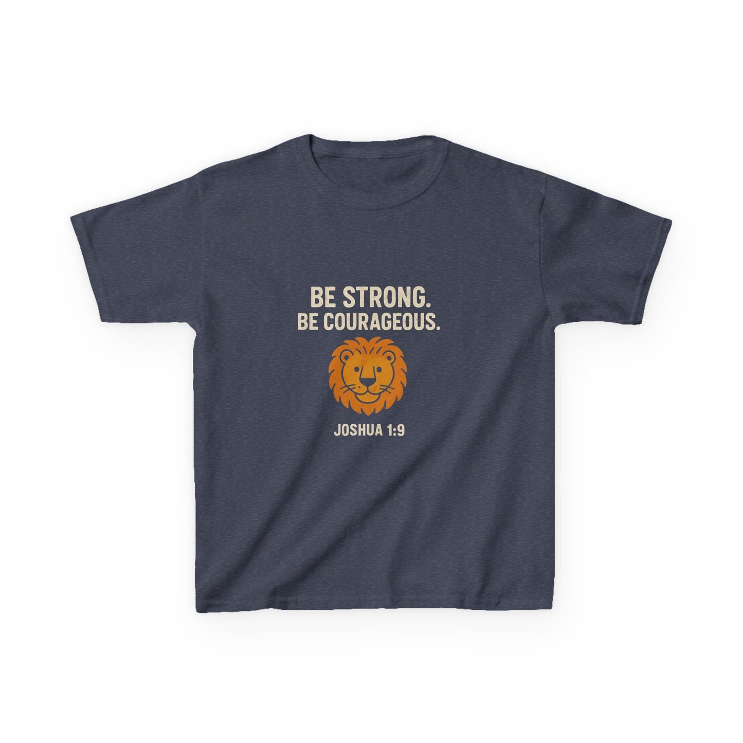 Courageous Kids Tee - Be Strong in the Lord - Peak Inspiration