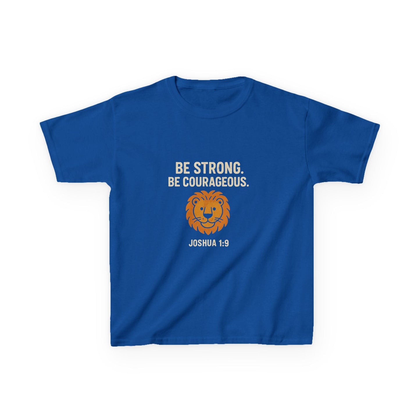 Courageous Kids Tee - Be Strong in the Lord - Peak Inspiration