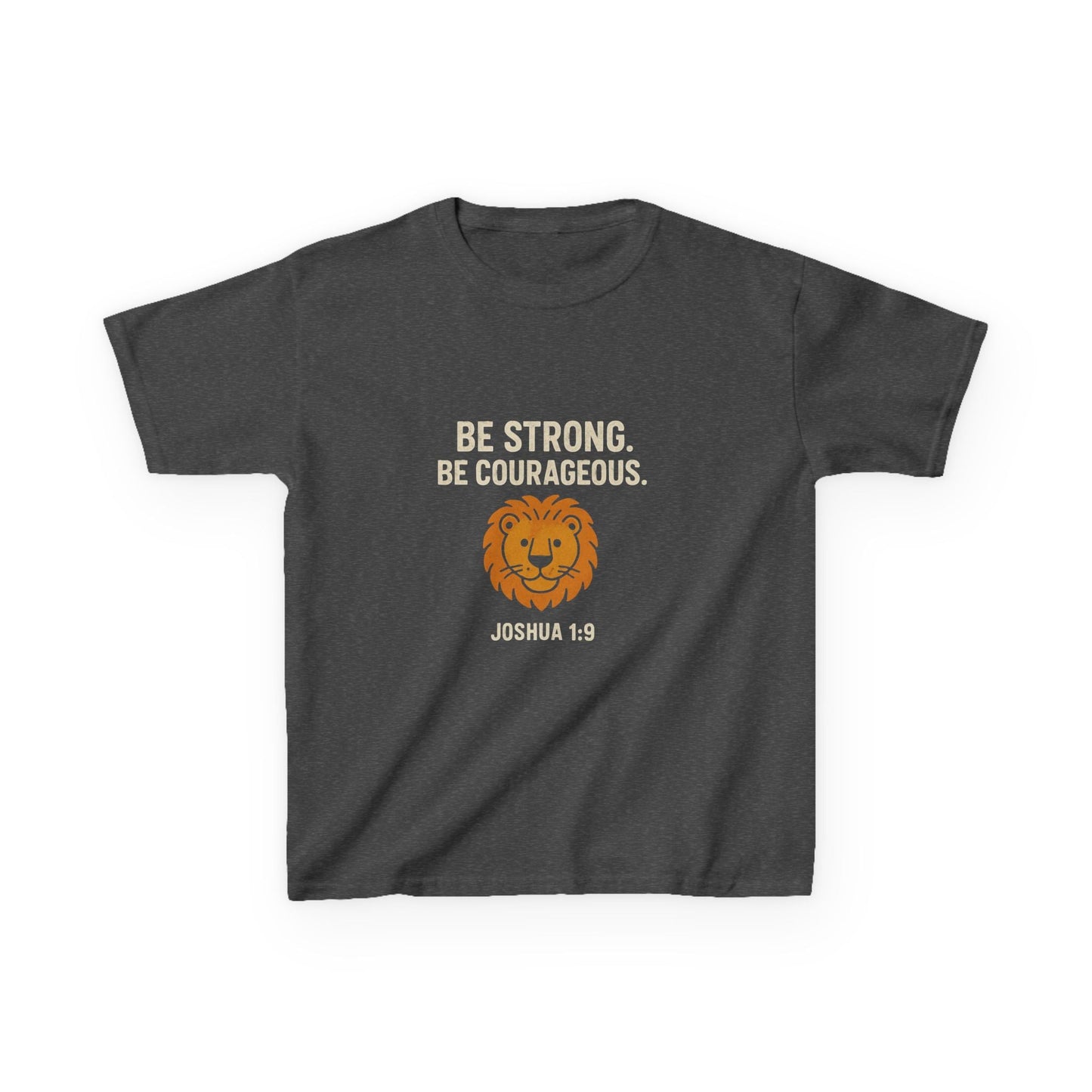 Courageous Kids Tee - Be Strong in the Lord - Peak Inspiration