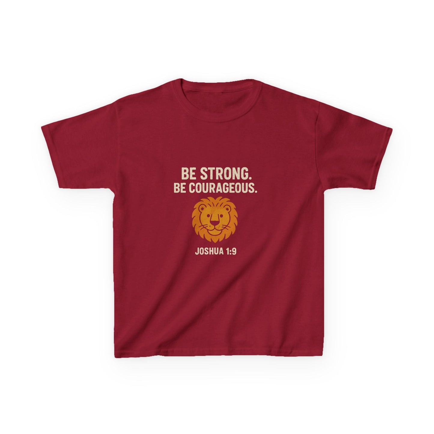 Courageous Kids Tee - Be Strong in the Lord - Peak Inspiration