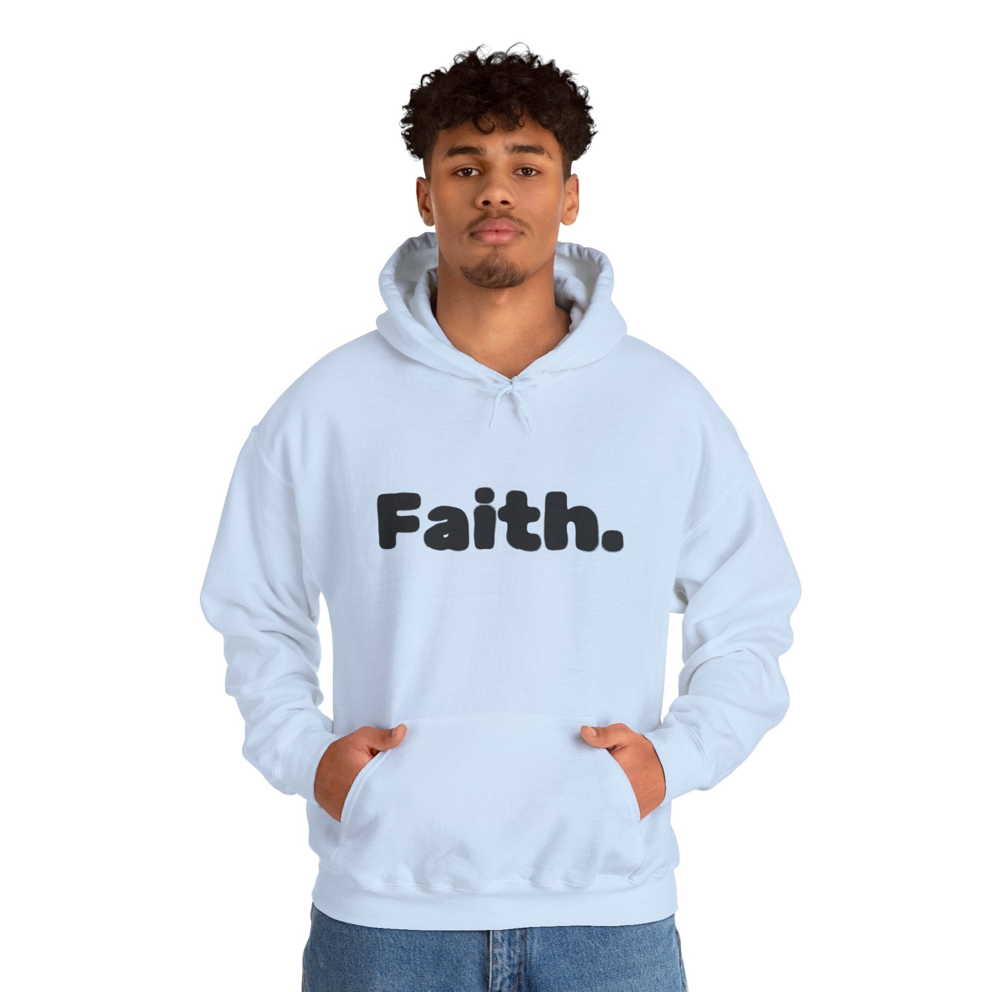 Faith Hoodie — Inspirational Religious Pullover for Adults - Peak Inspiration