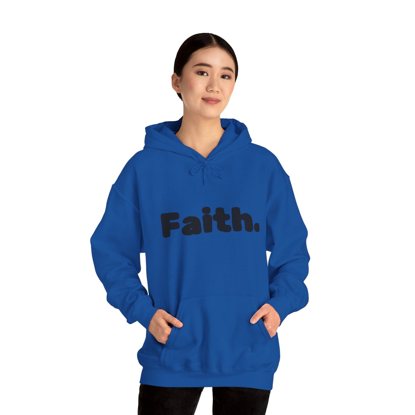 Faith Hoodie — Inspirational Religious Pullover for Adults - Peak Inspiration