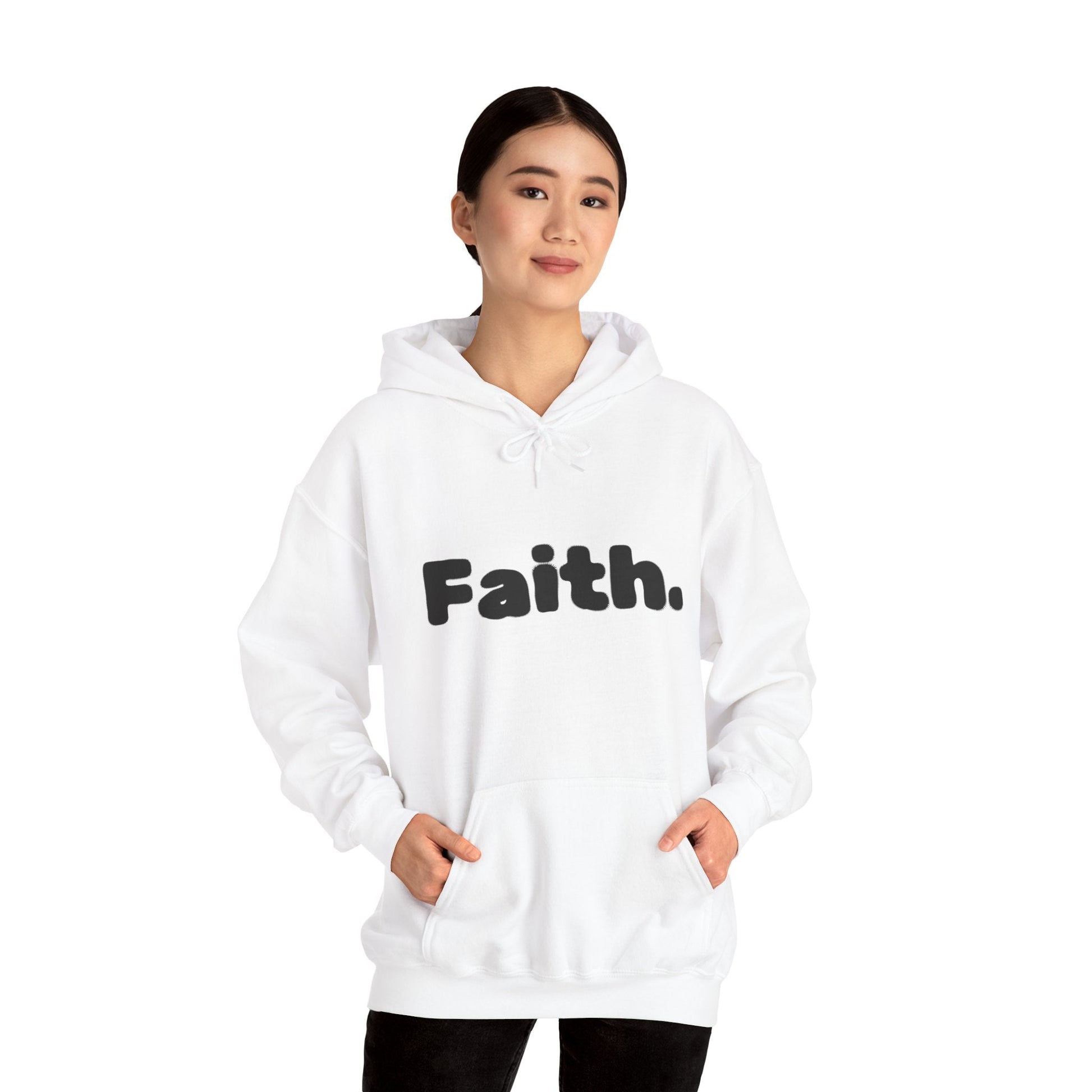 Faith Hoodie — Inspirational Religious Pullover for Adults - Peak Inspiration