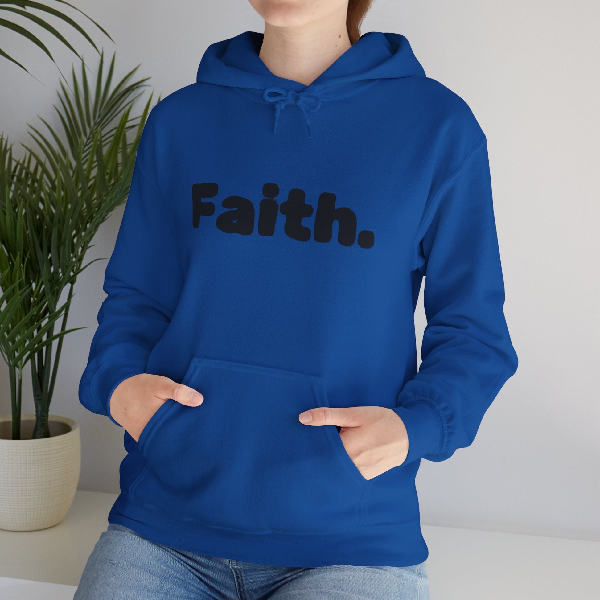Faith Hoodie — Inspirational Religious Pullover for Adults - Peak Inspiration