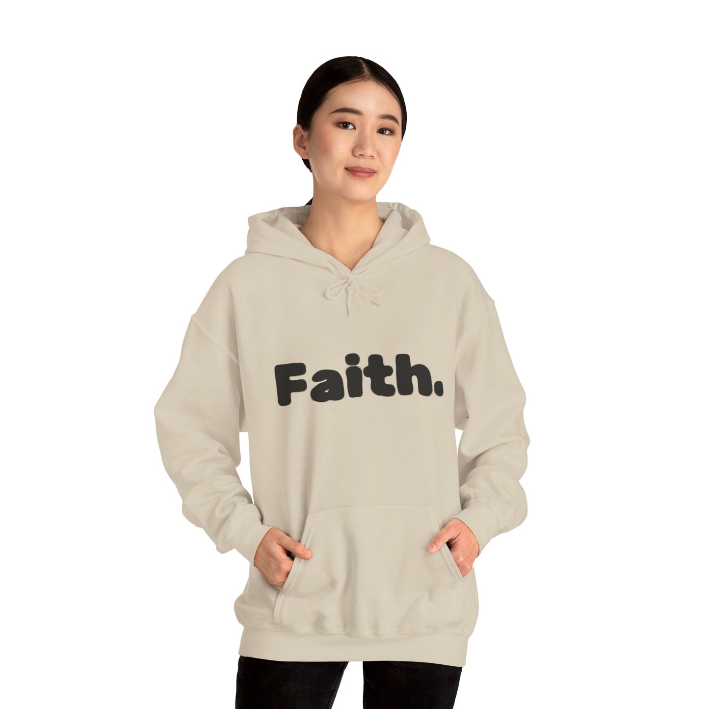 Faith Hoodie — Inspirational Religious Pullover for Adults - Peak Inspiration