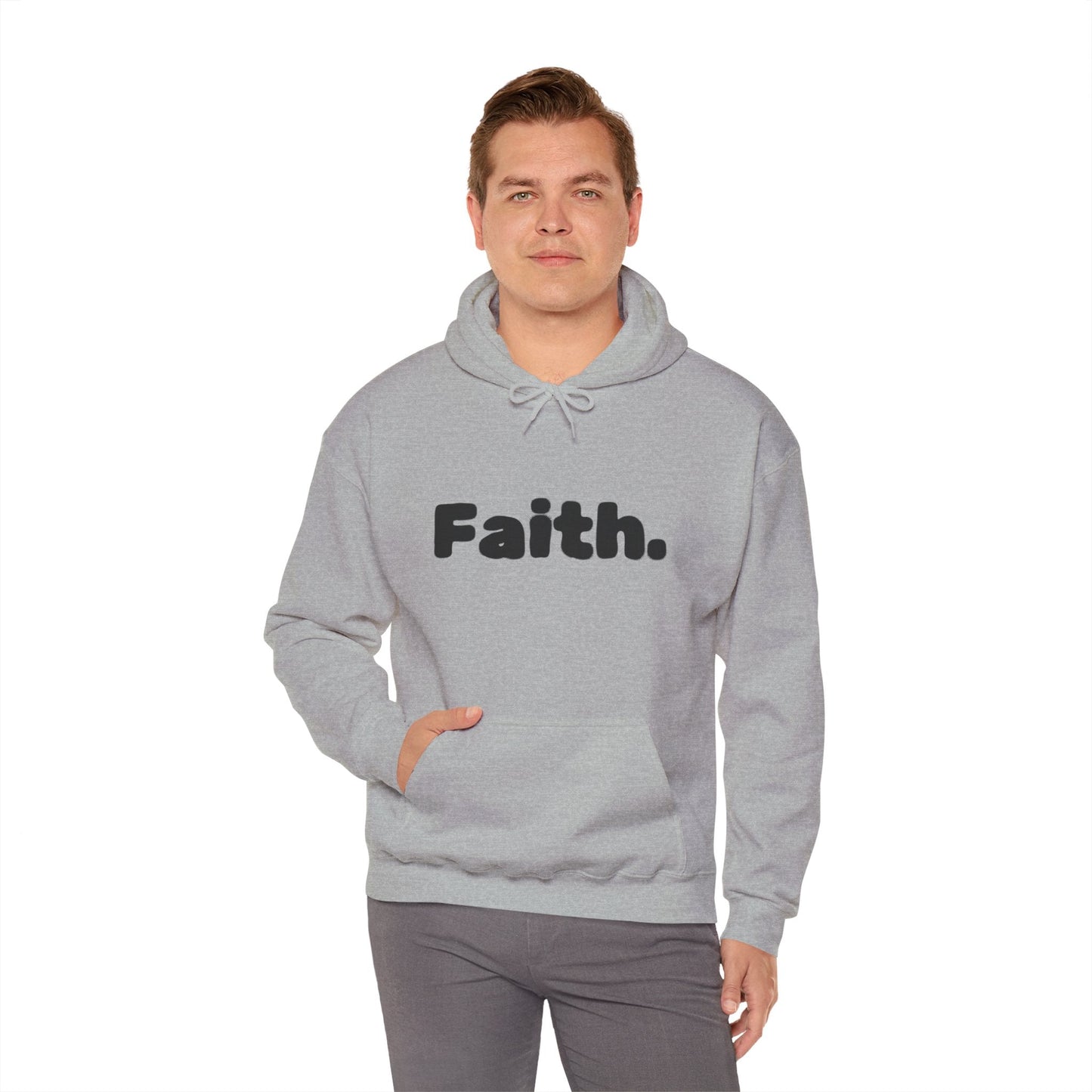 Faith Hoodie — Inspirational Religious Pullover for Adults - Peak Inspiration