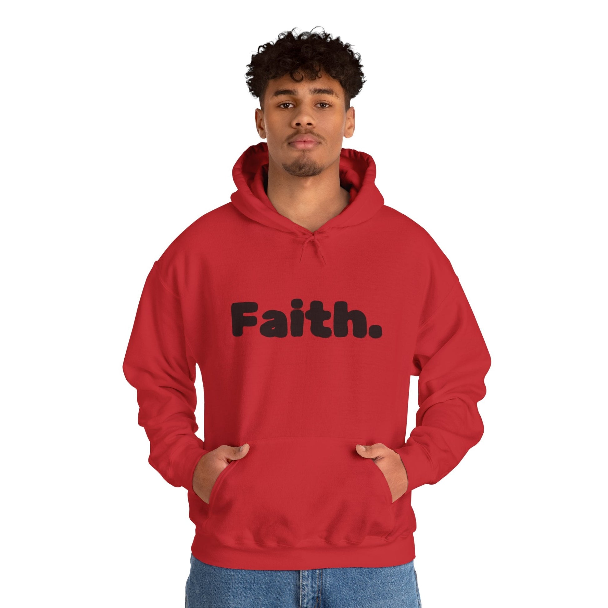 Faith Hoodie — Inspirational Religious Pullover for Adults - Peak Inspiration