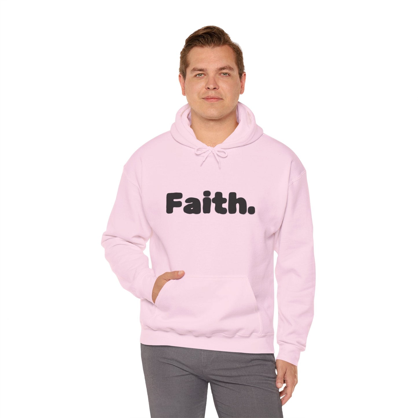 Faith Hoodie — Inspirational Religious Pullover for Adults - Peak Inspiration