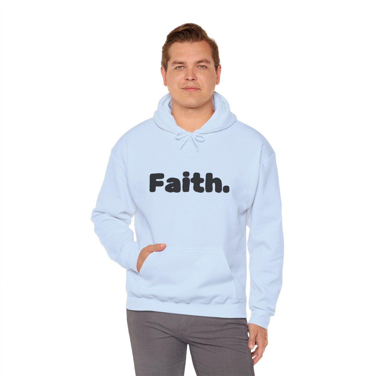 Faith Hoodie — Inspirational Religious Pullover for Adults - Peak Inspiration