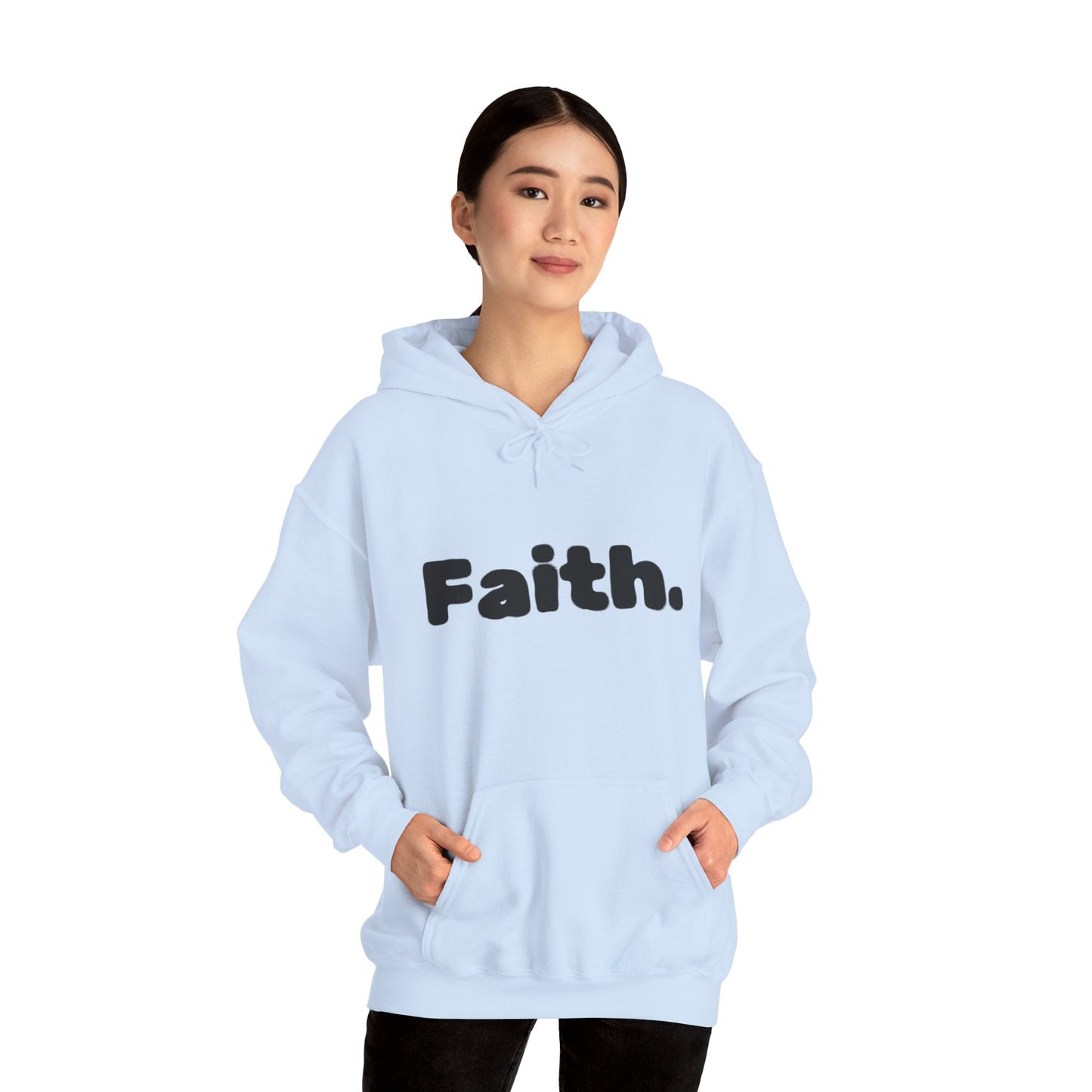 Faith Hoodie — Inspirational Religious Pullover for Adults - Peak Inspiration
