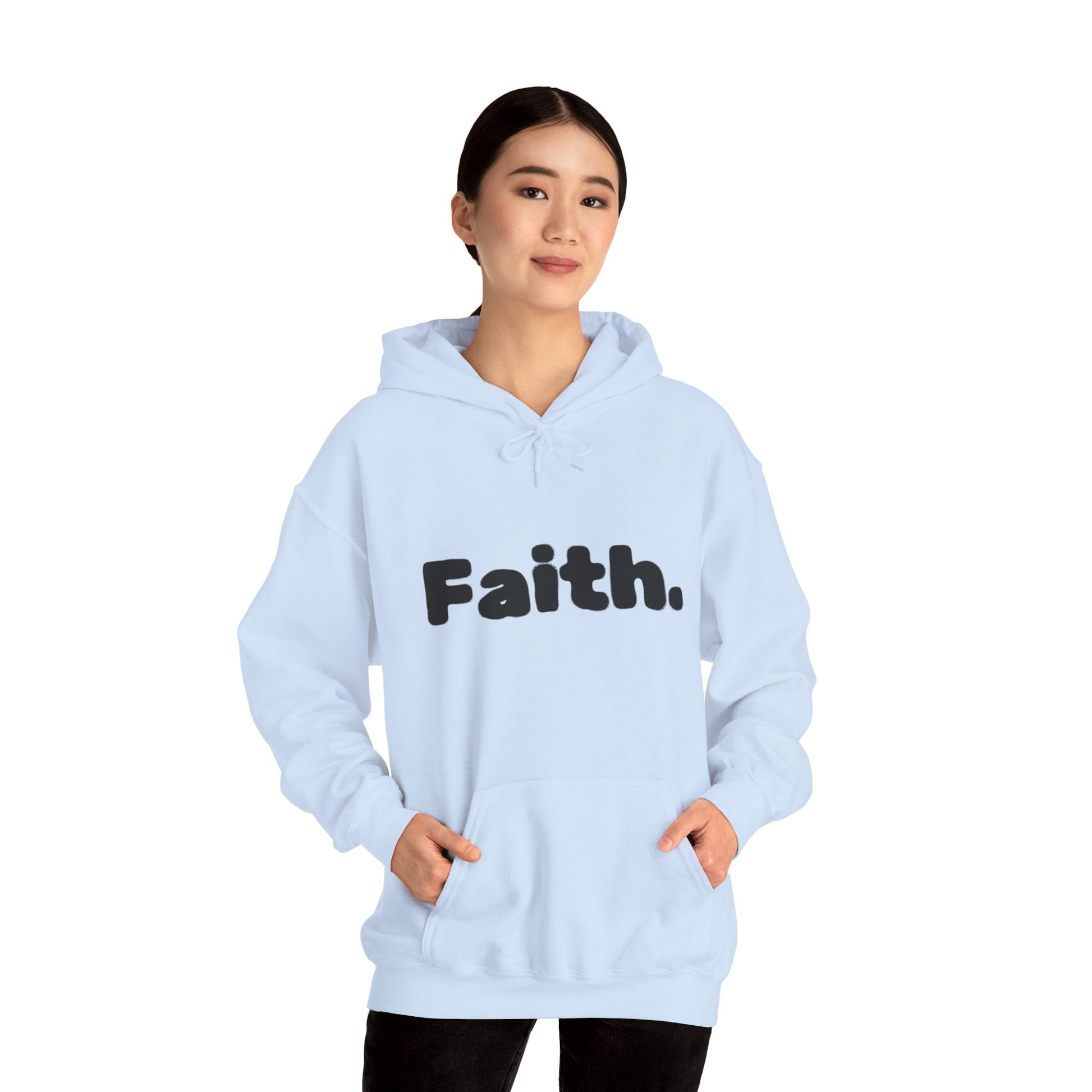 Faith Hoodie — Inspirational Religious Pullover for Adults - Peak Inspiration