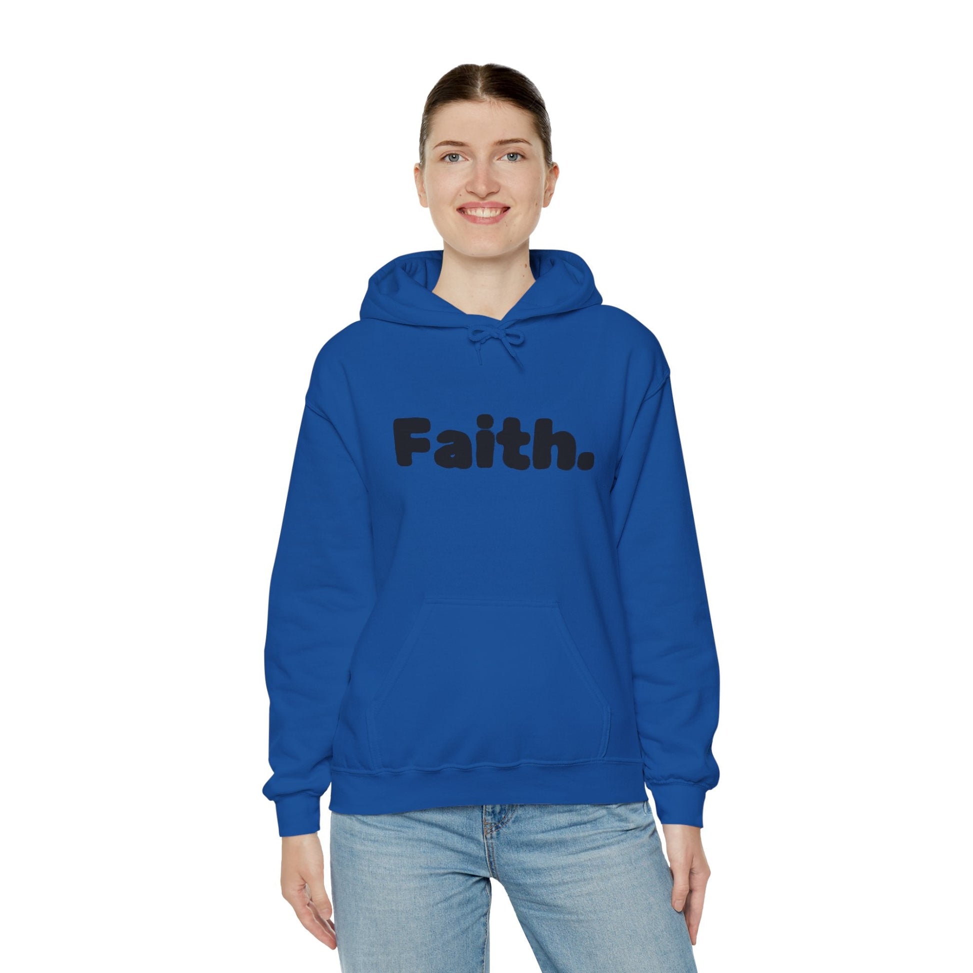 Faith Hoodie — Inspirational Religious Pullover for Adults - Peak Inspiration