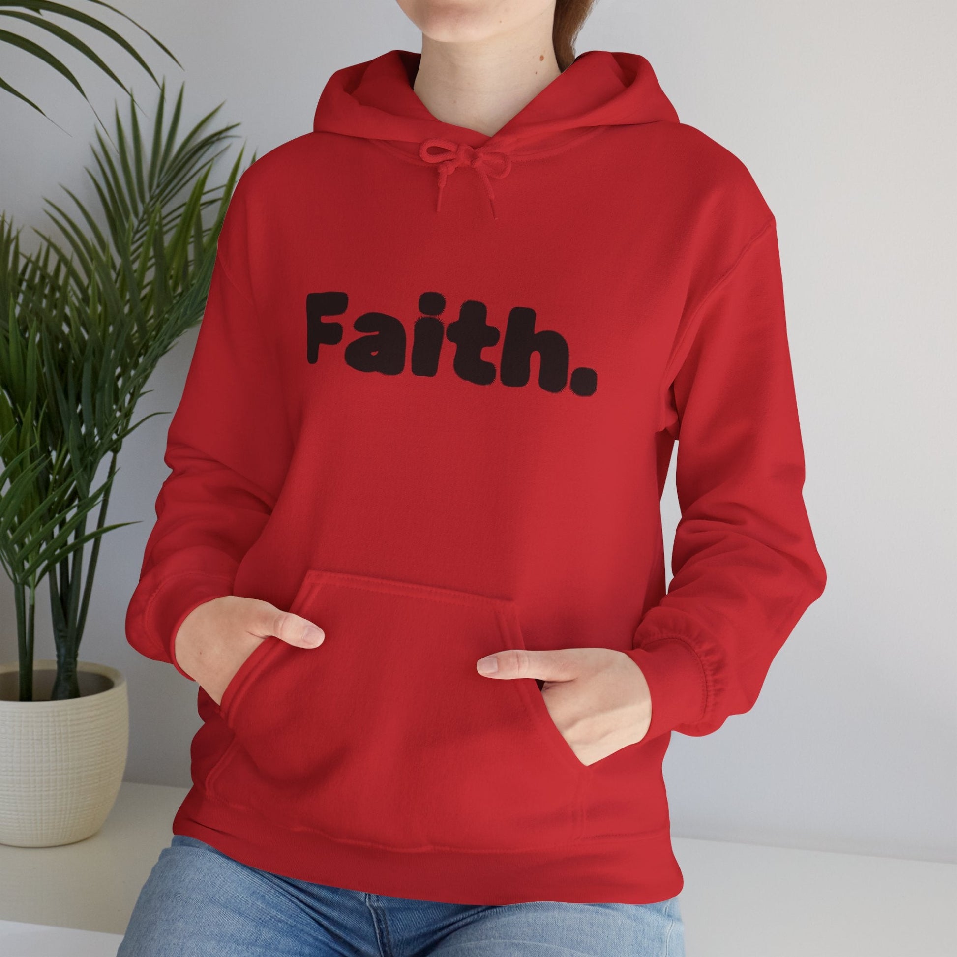 Faith Hoodie — Inspirational Religious Pullover for Adults - Peak Inspiration
