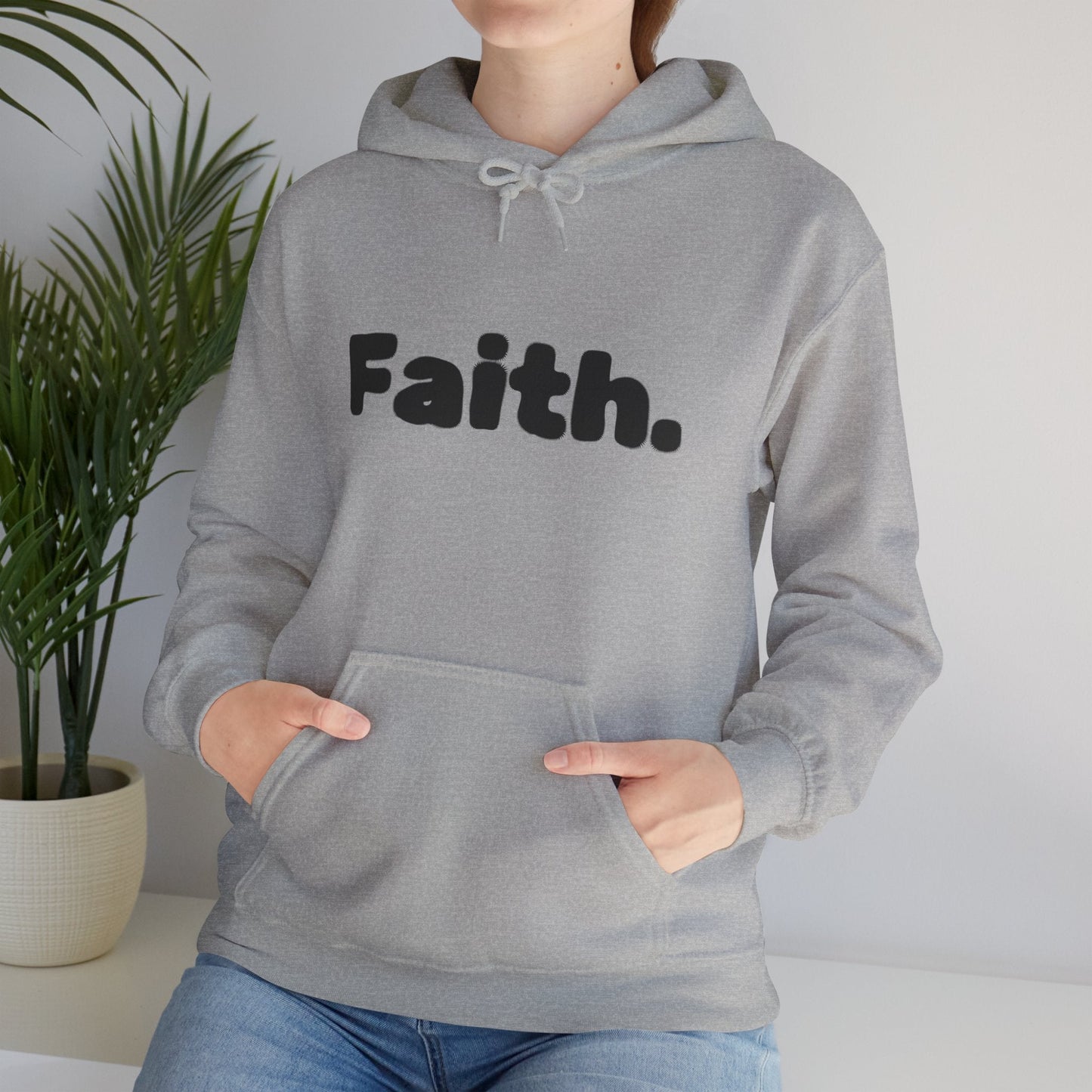Faith Hoodie — Inspirational Religious Pullover for Adults - Peak Inspiration