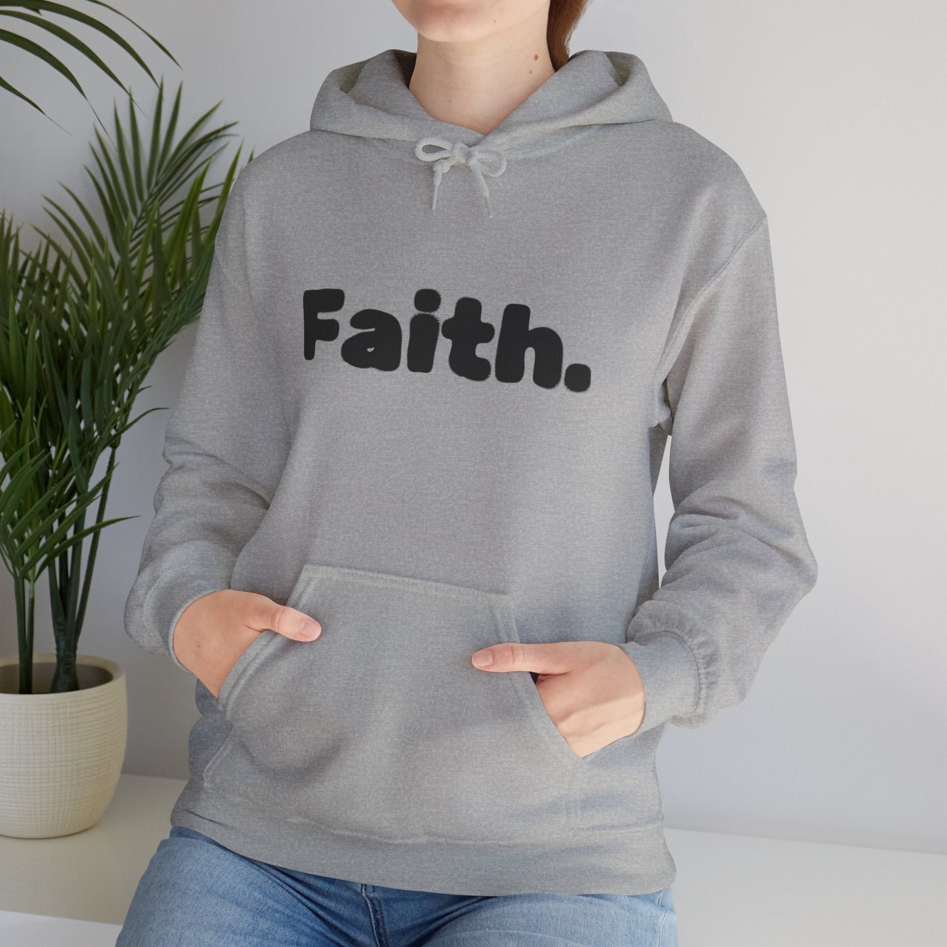 Faith Hoodie — Inspirational Religious Pullover for Adults - Peak Inspiration