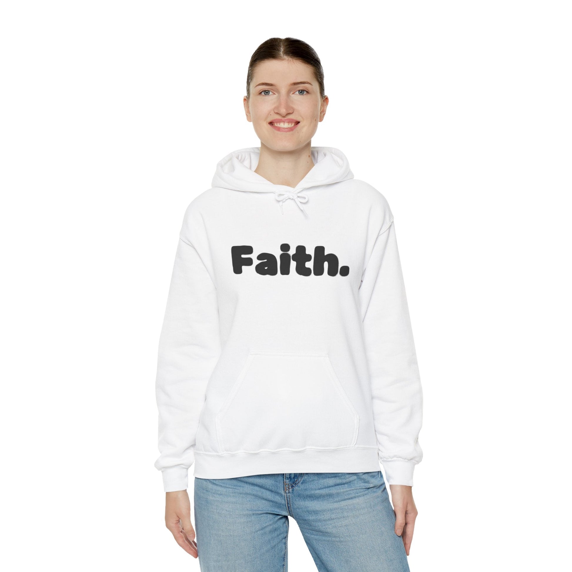 Faith Hoodie — Inspirational Religious Pullover for Adults - Peak Inspiration