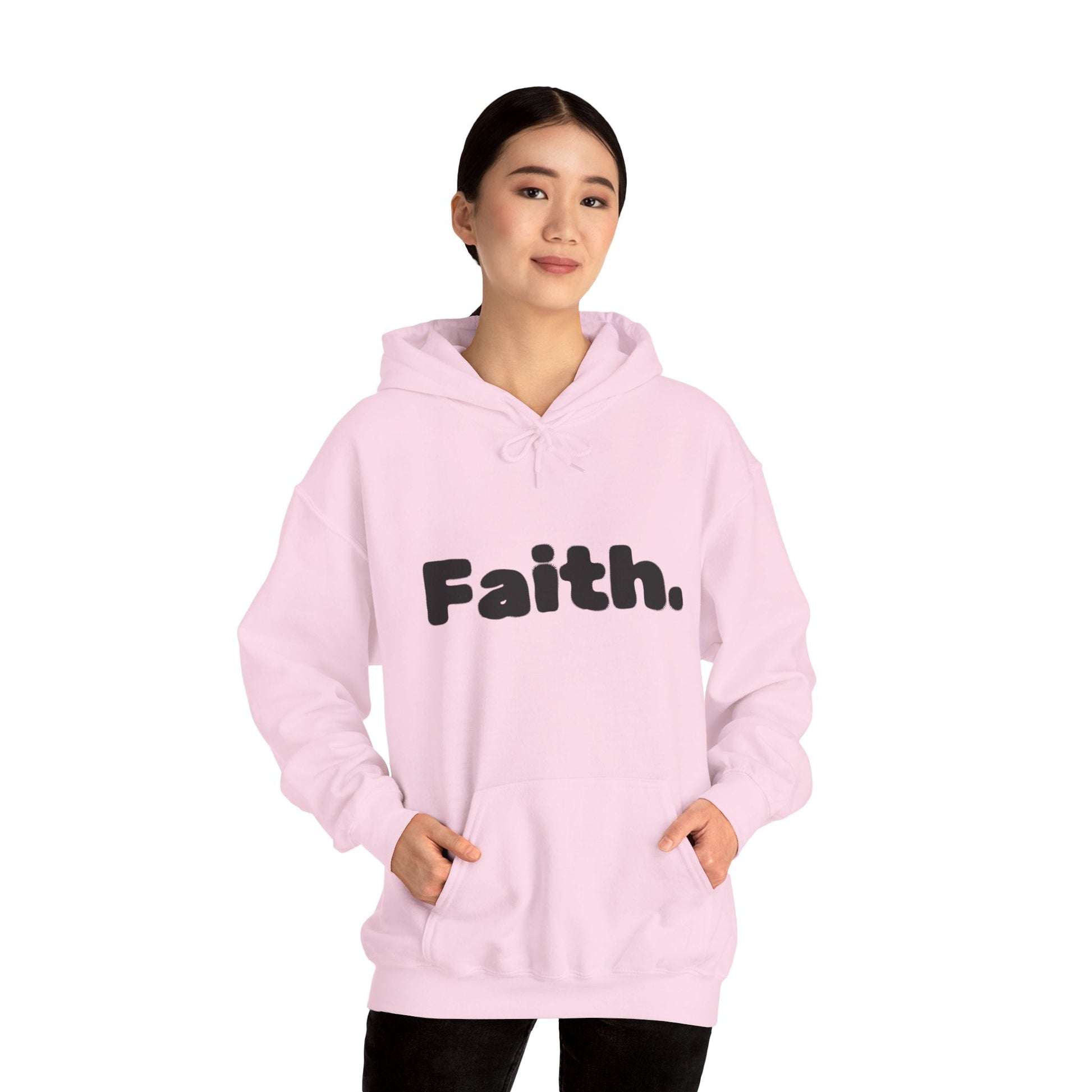 Faith Hoodie — Inspirational Religious Pullover for Adults - Peak Inspiration