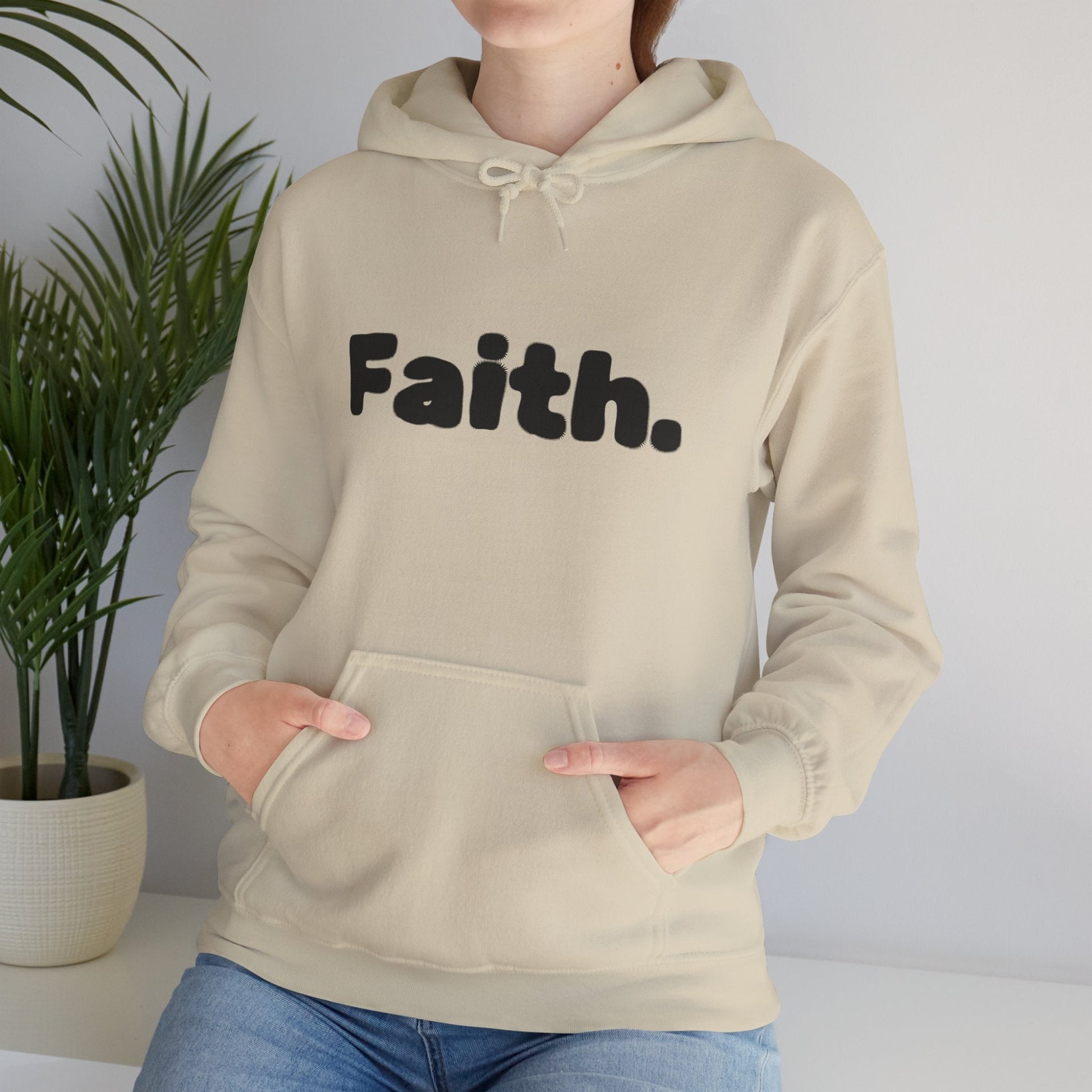 Faith Hoodie — Inspirational Religious Pullover for Adults - Peak Inspiration