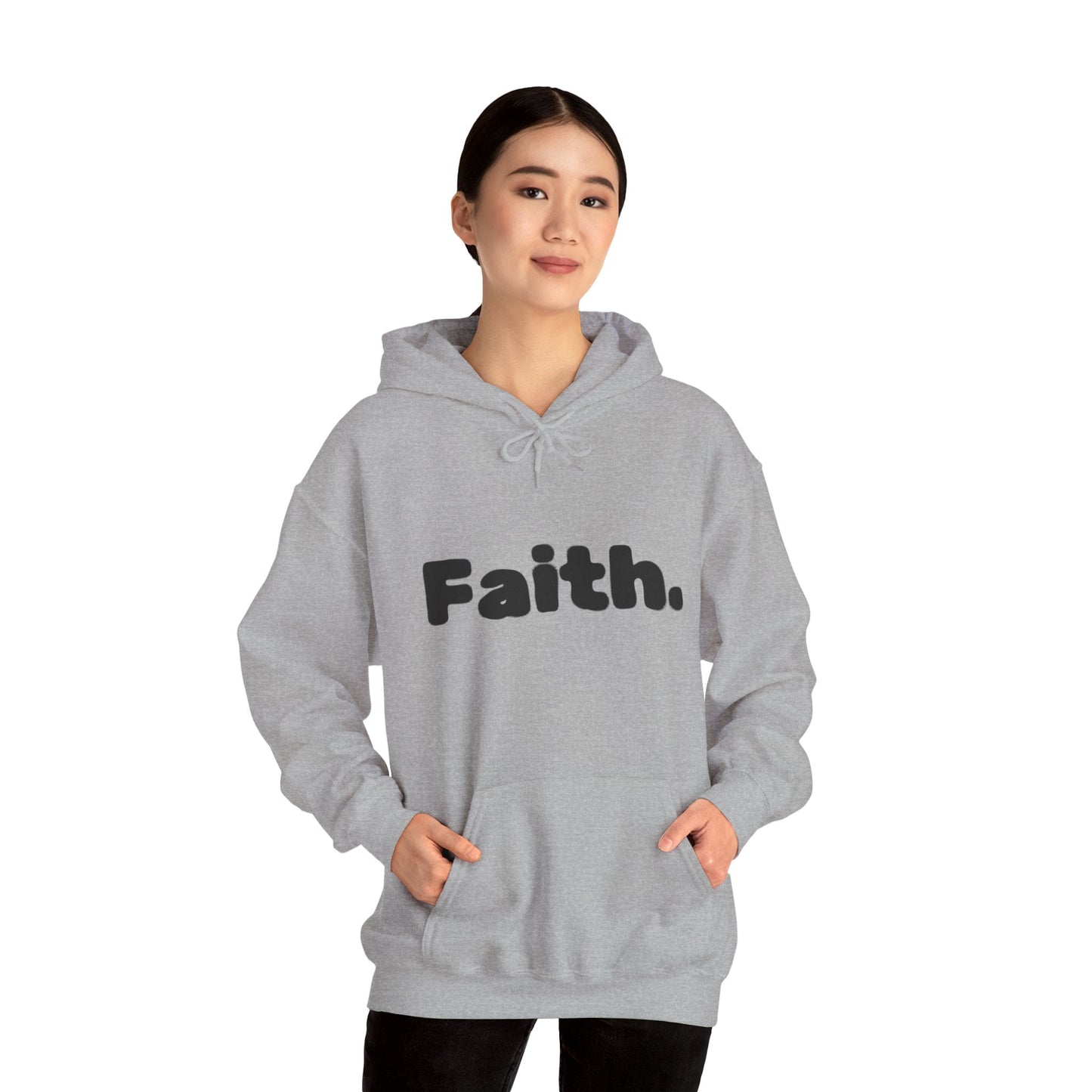 Faith Hoodie — Inspirational Religious Pullover for Adults - Peak Inspiration