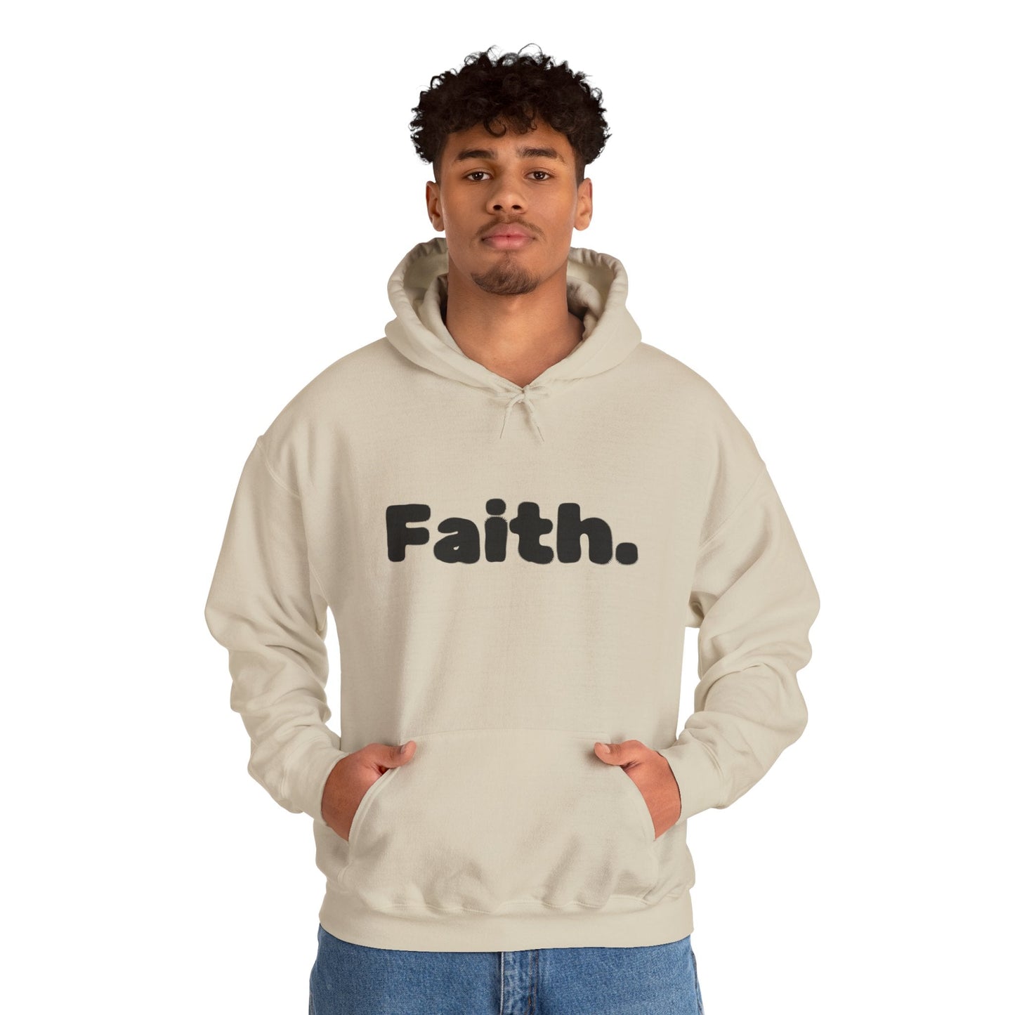 Faith Hoodie — Inspirational Religious Pullover for Adults - Peak Inspiration