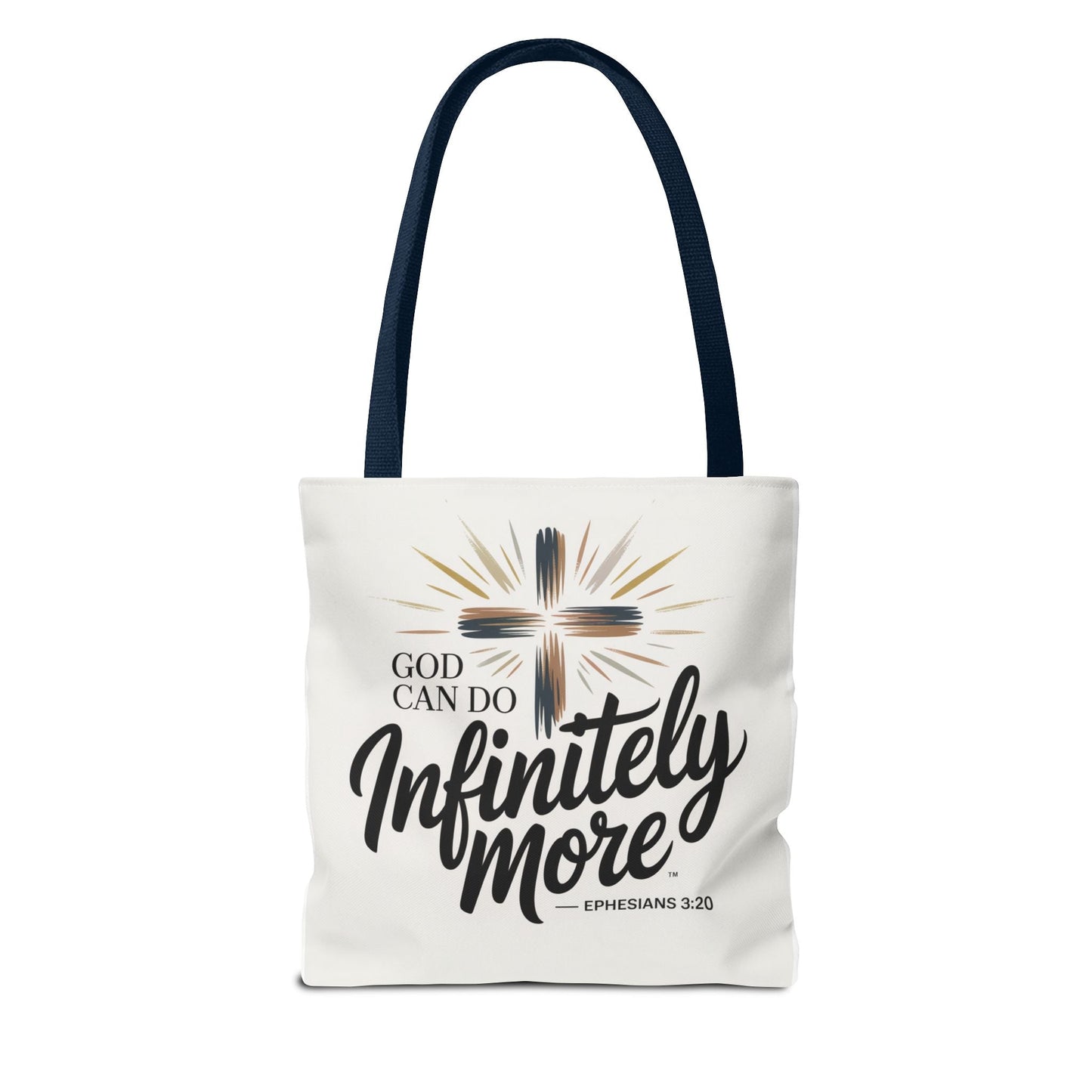 Faith - Inspired Tote Bag: Wings & Infinite Blessings - Peak Inspiration