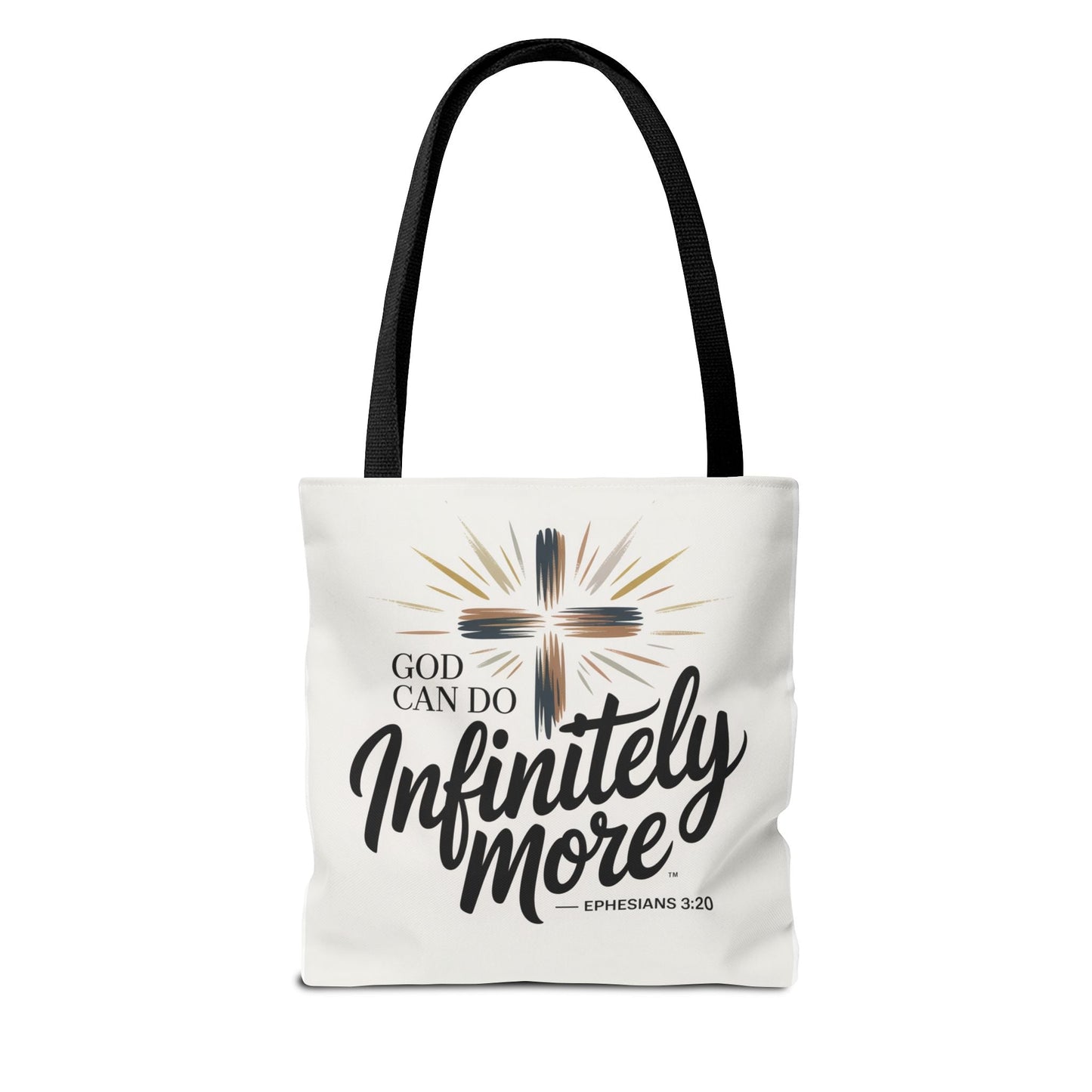 Faith - Inspired Tote Bag: Wings & Infinite Blessings - Peak Inspiration