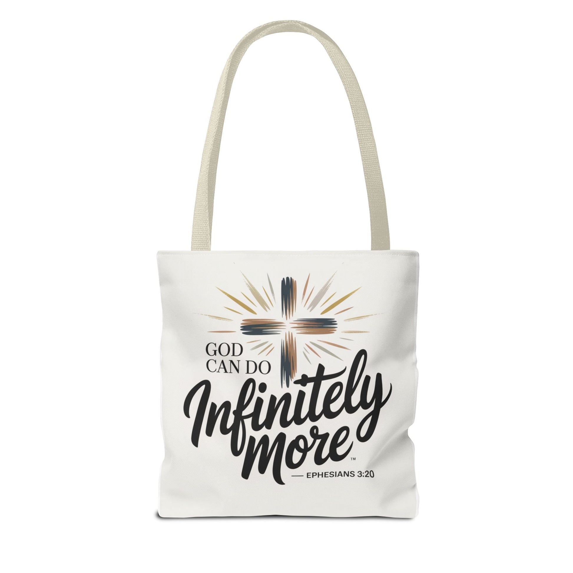 Faith - Inspired Tote Bag: Wings & Infinite Blessings - Peak Inspiration