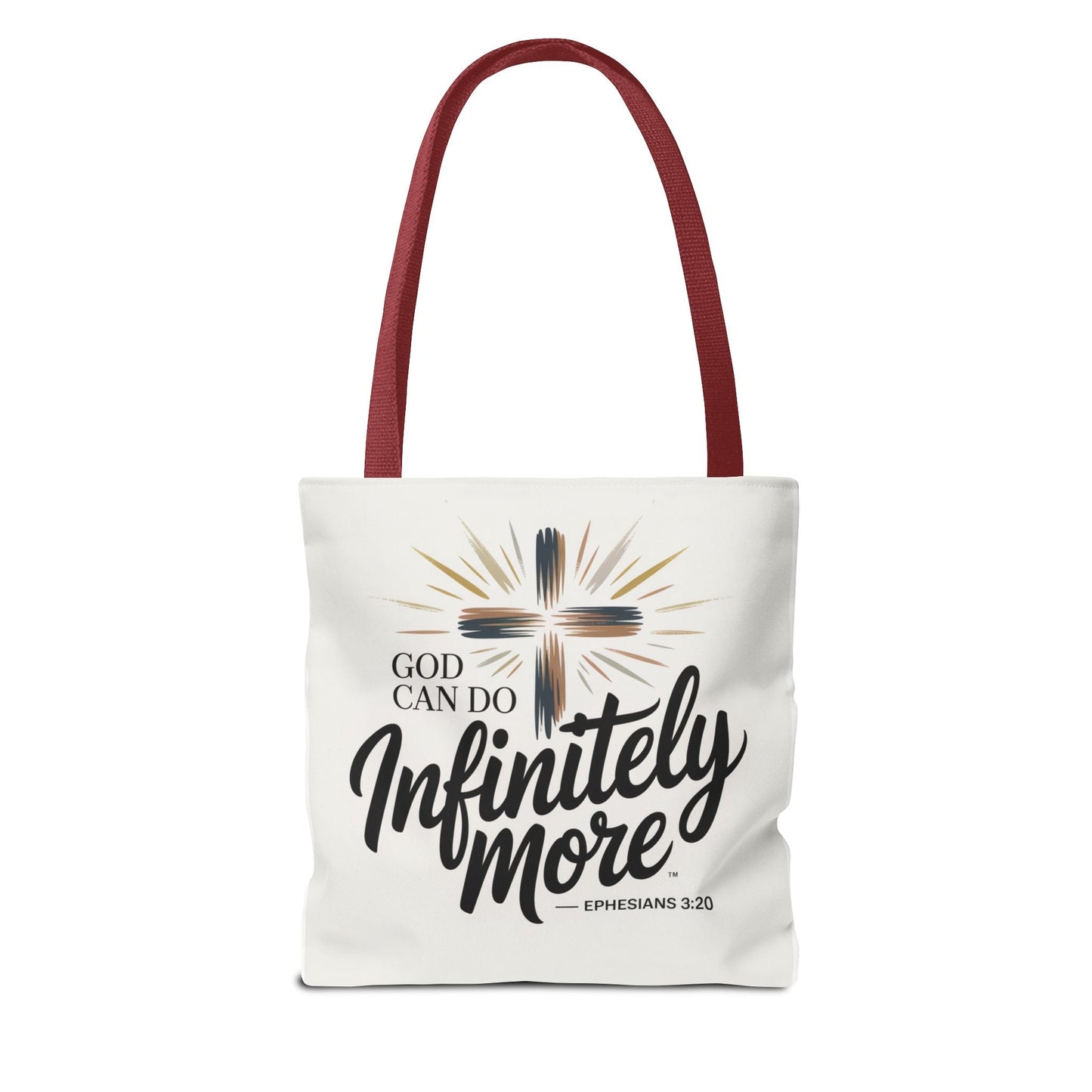 Faith - Inspired Tote Bag: Wings & Infinite Blessings - Peak Inspiration