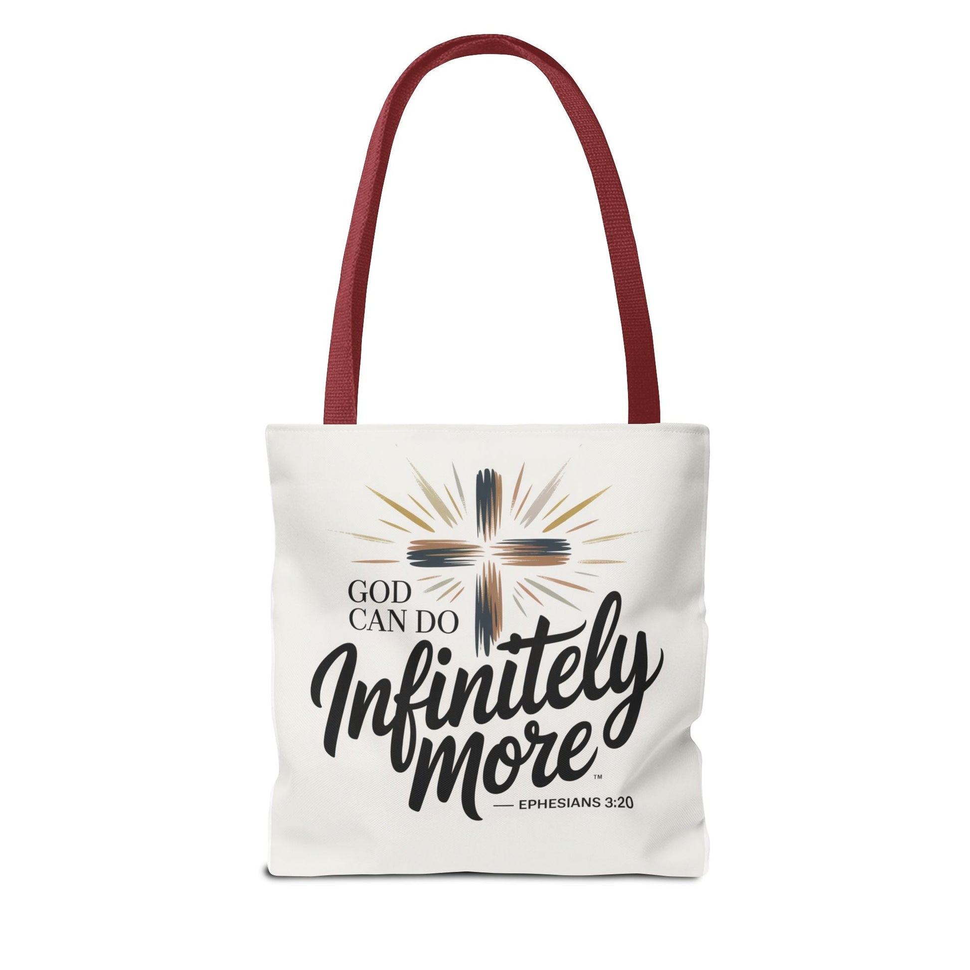 Faith - Inspired Tote Bag: Wings & Infinite Blessings - Peak Inspiration