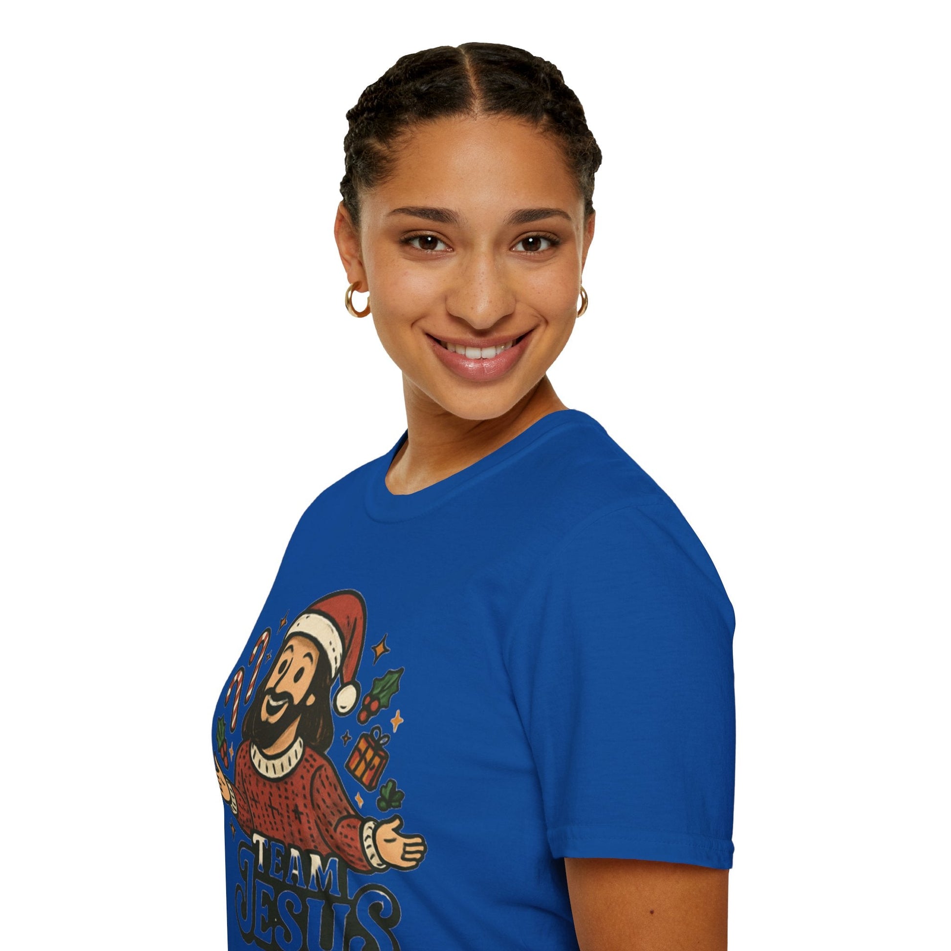 Funny "Team Jesus" Christmas T-Shirt - Peak Inspiration